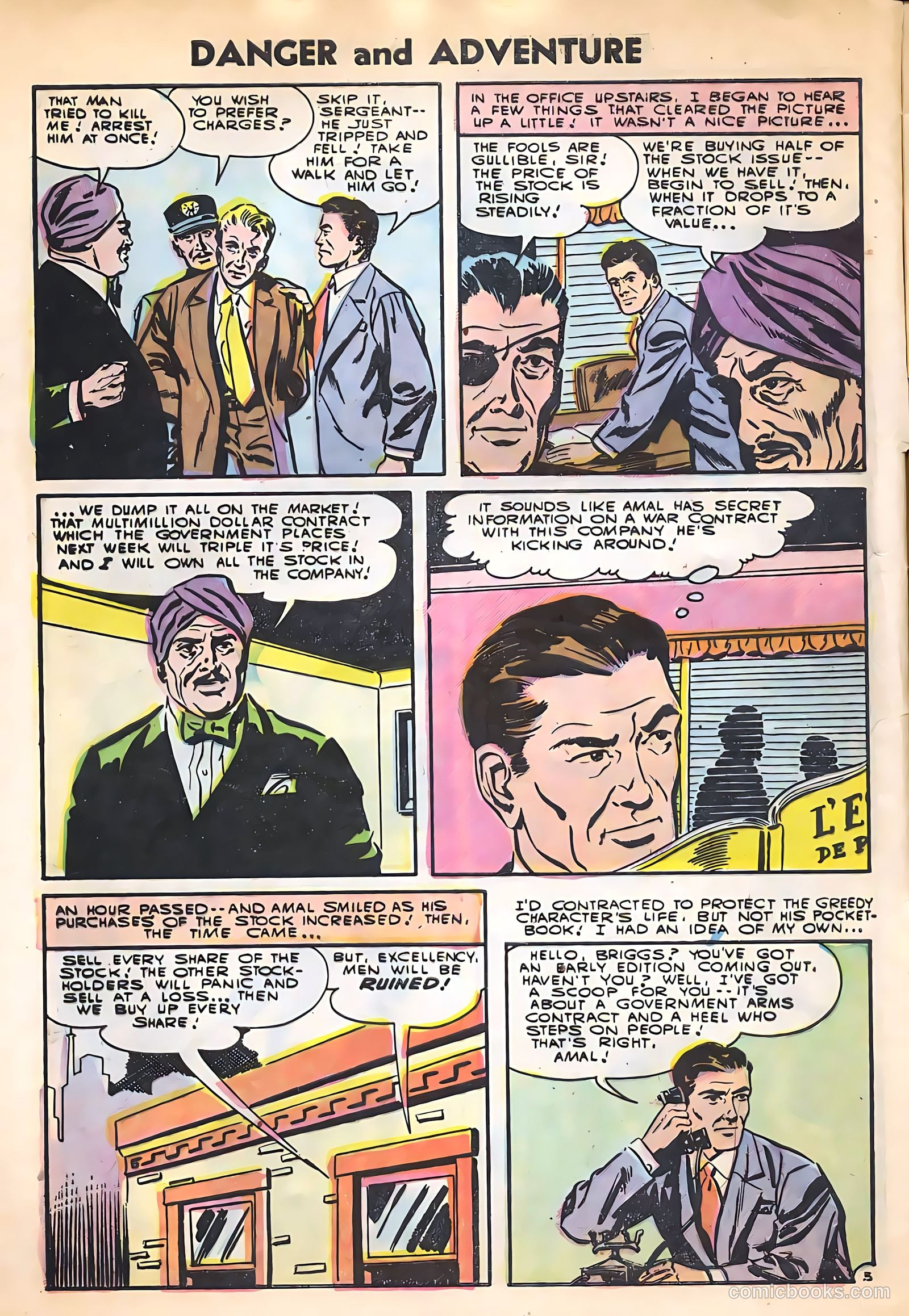 Danger and Adventure #26 — page 8 of 36