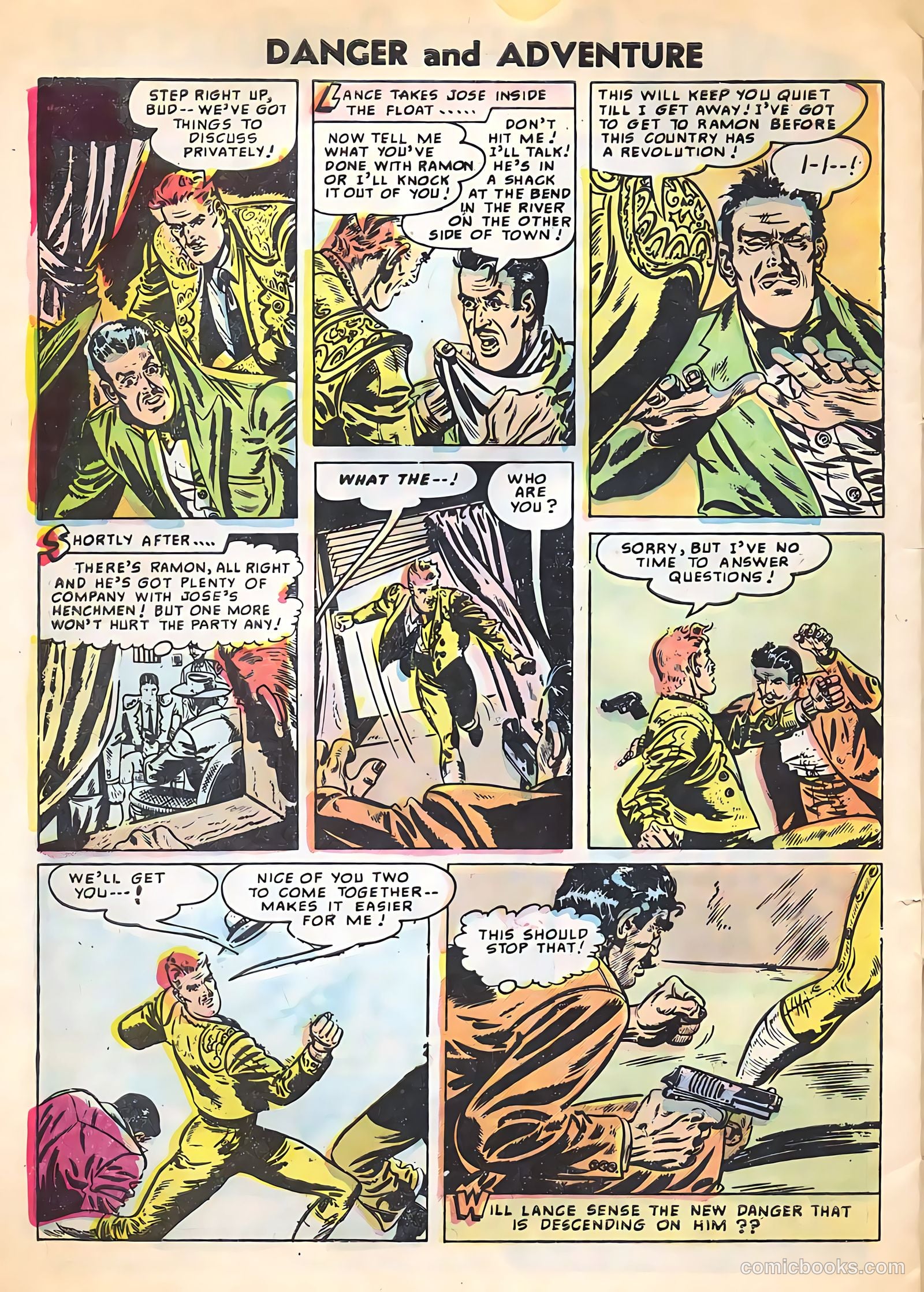 Danger and Adventure #26 — page 32 of 36