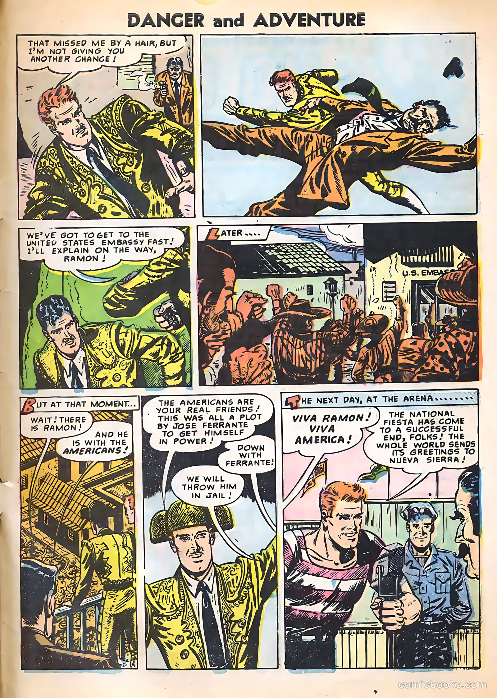 Danger and Adventure #26 — page 33 of 36