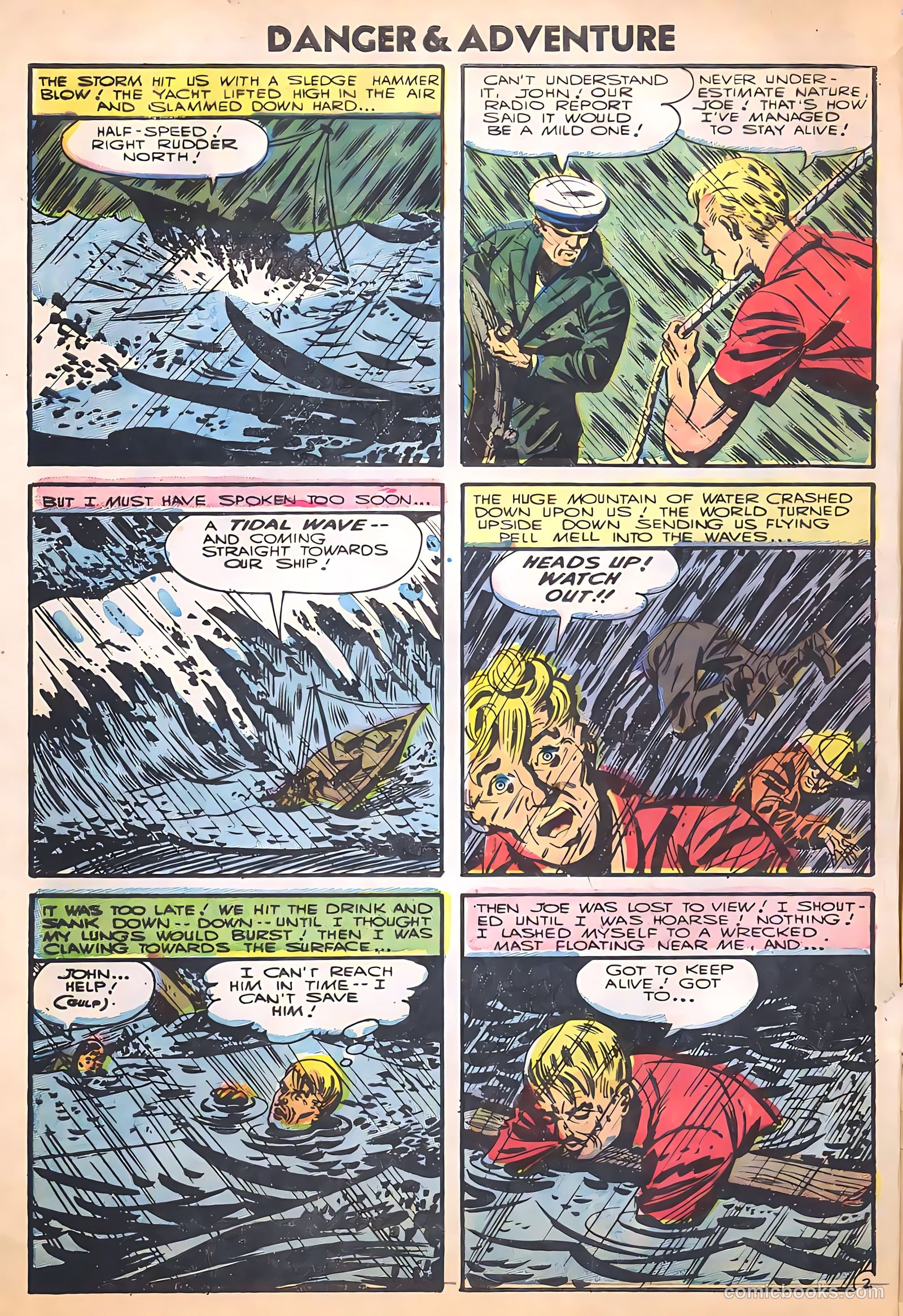 Danger and Adventure #27 — page 4 of 36