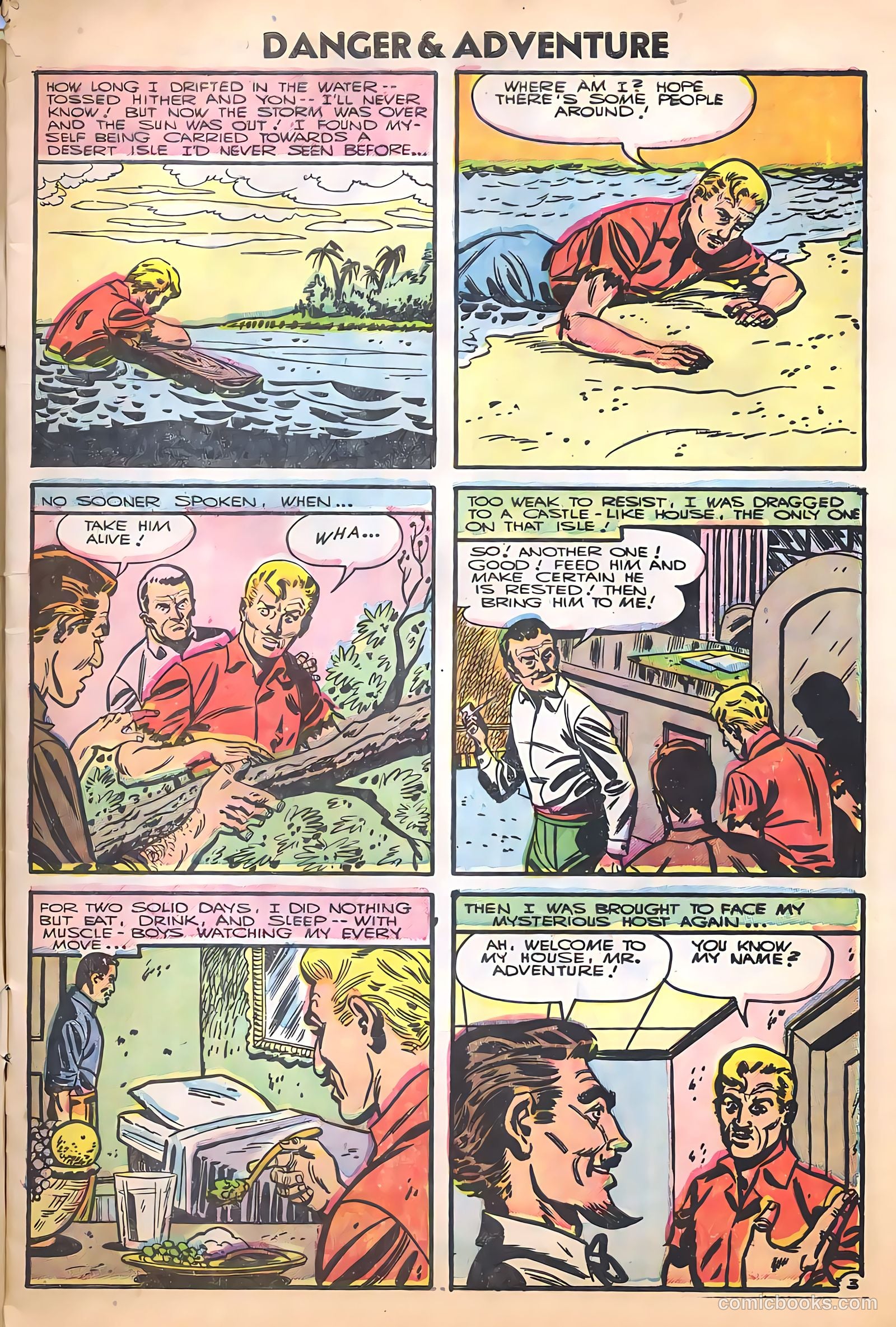 Danger and Adventure #27 — page 5 of 36