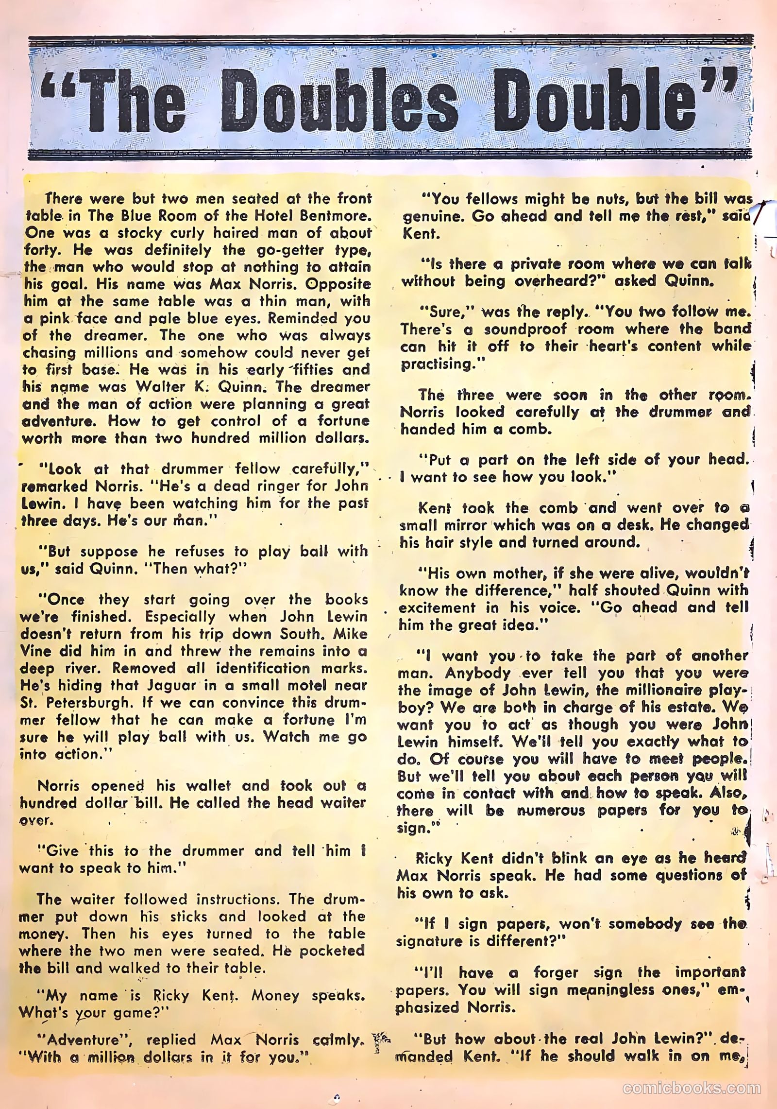 Danger and Adventure #27 — page 18 of 36