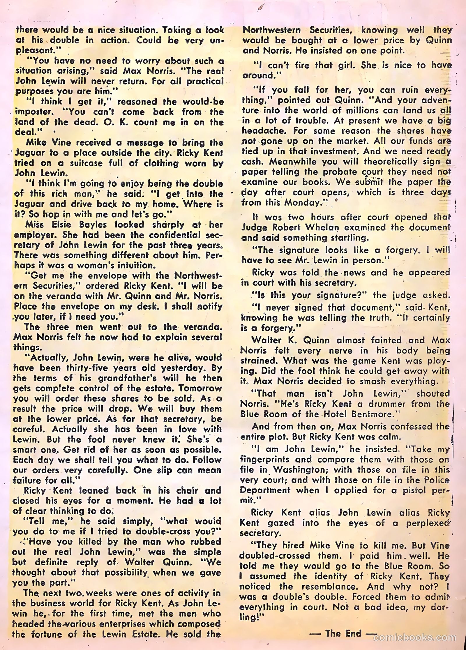 Danger and Adventure #27 — page 19 of 36