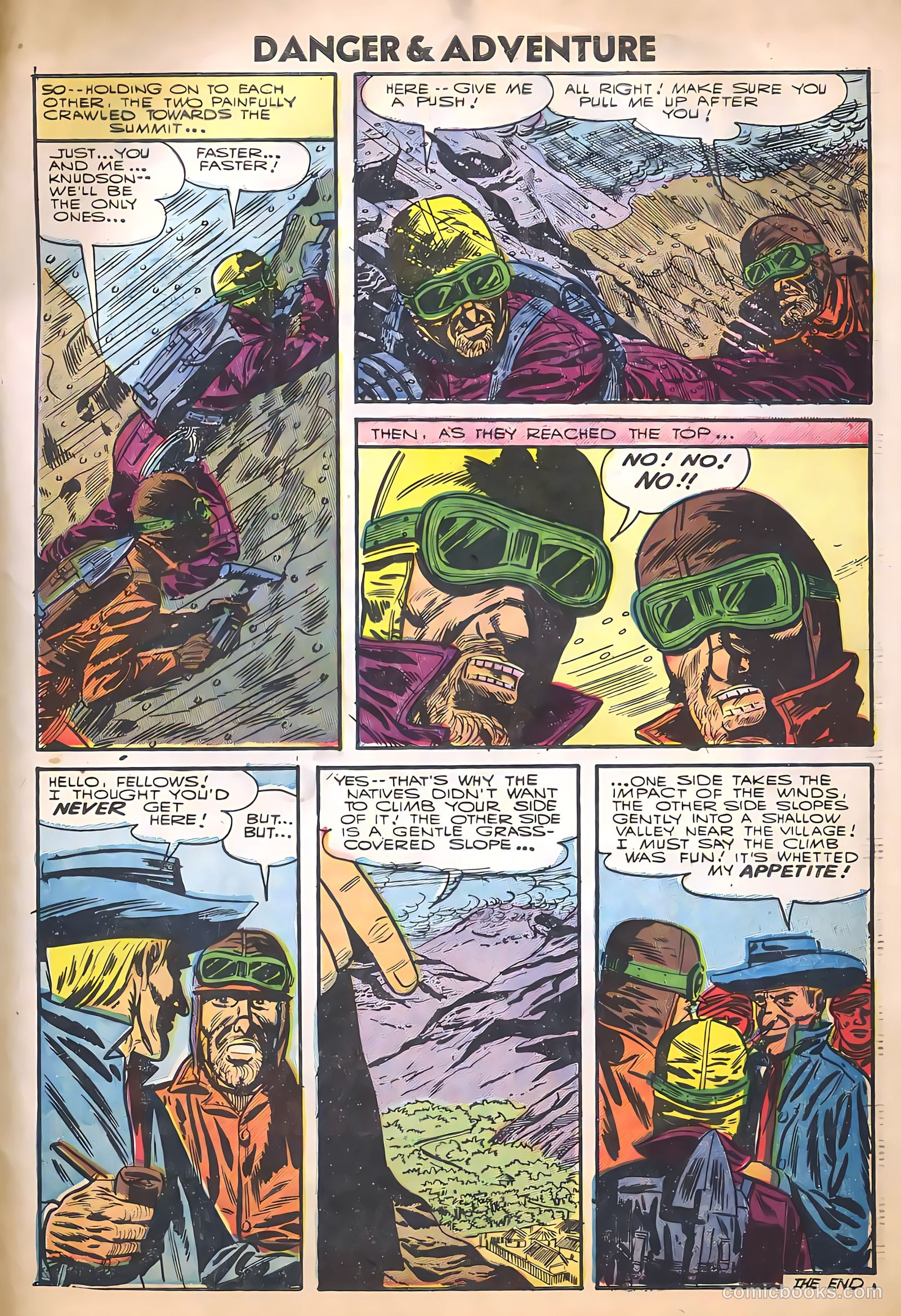 Danger and Adventure #27 — page 33 of 36