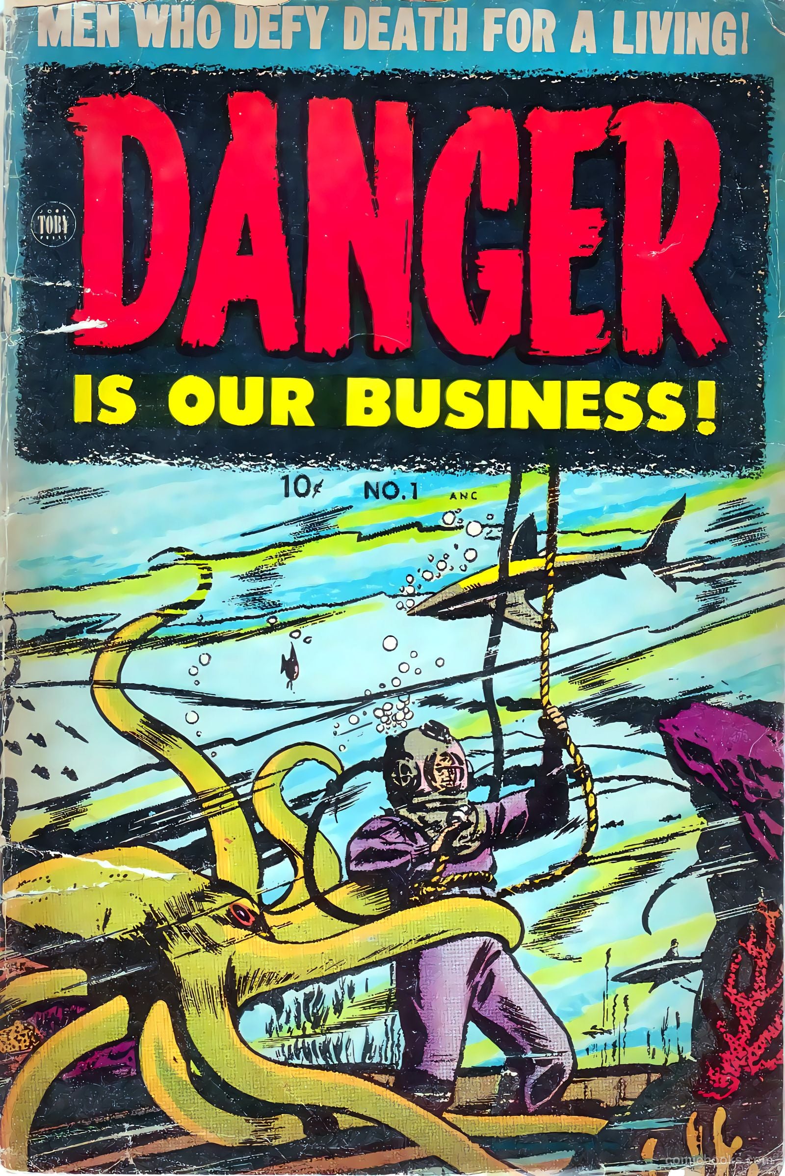 Danger Is Our Business #1 — page 1 of 37