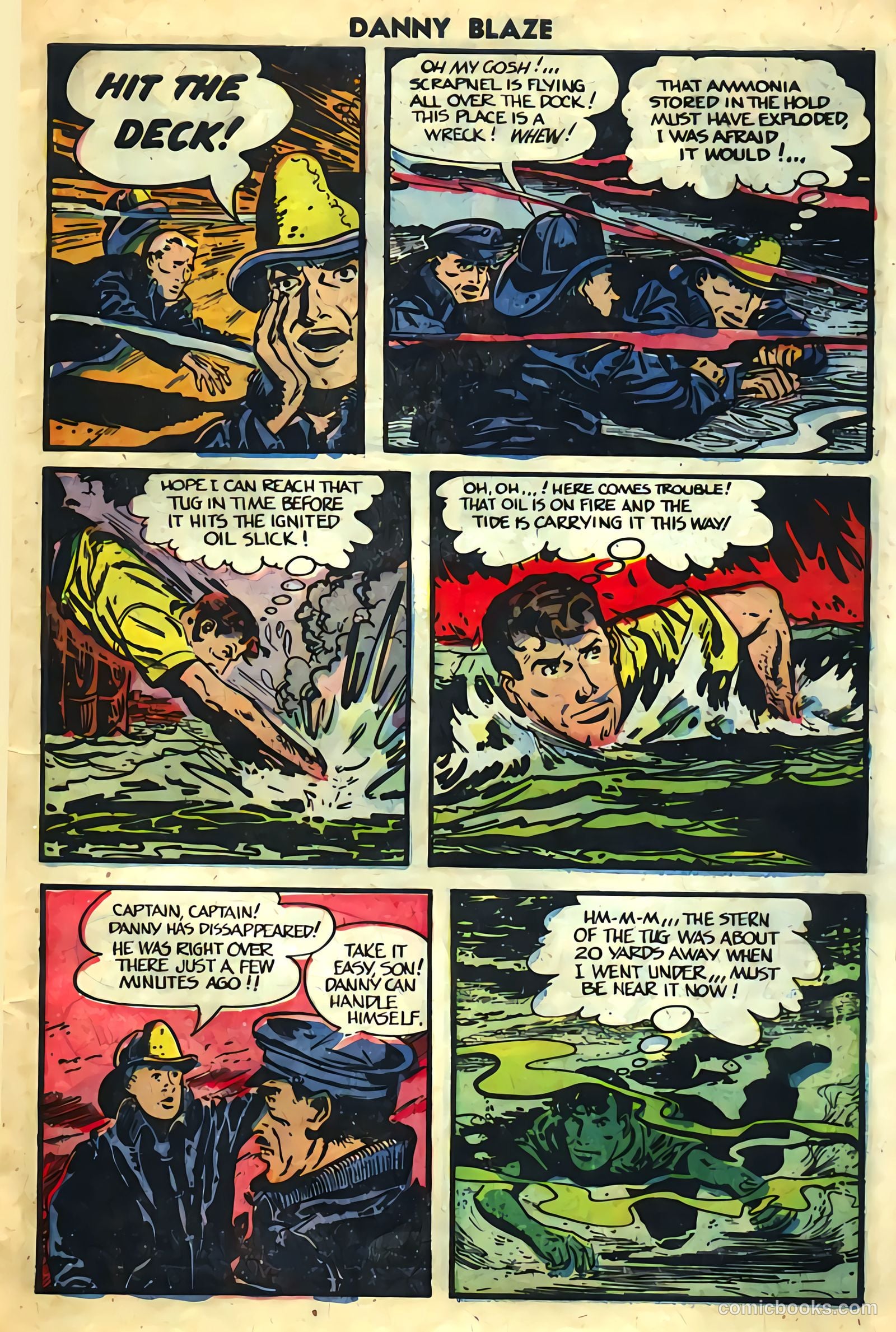 Danny Blaze #1 — page 9 of 36