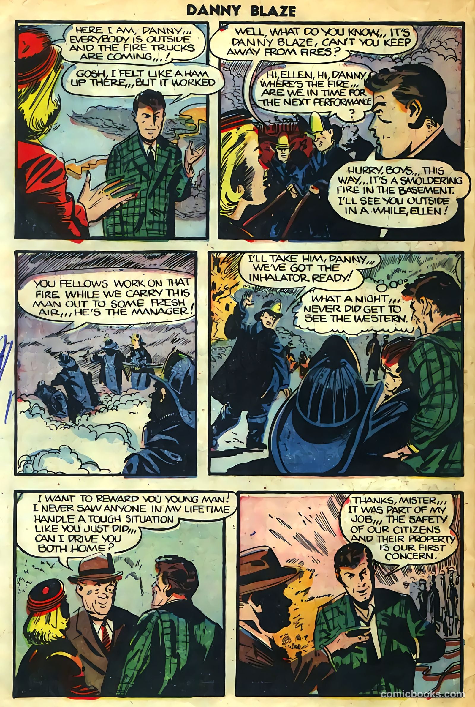 Danny Blaze #1 — page 32 of 36