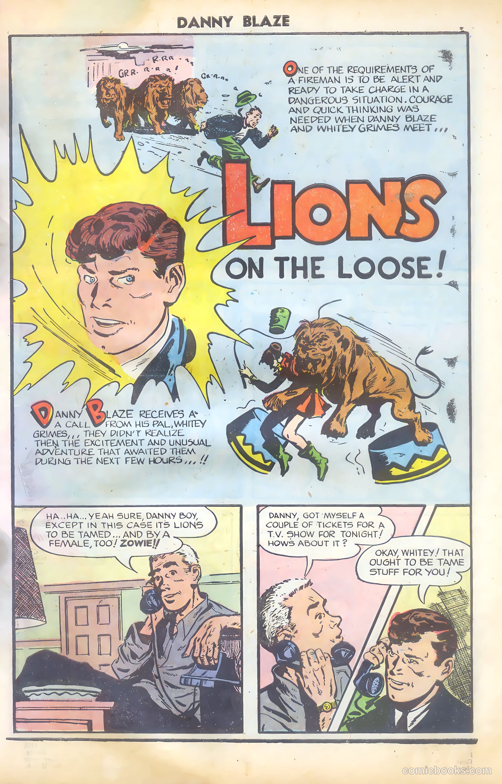 Danny Blaze #2 — page 3 of 36