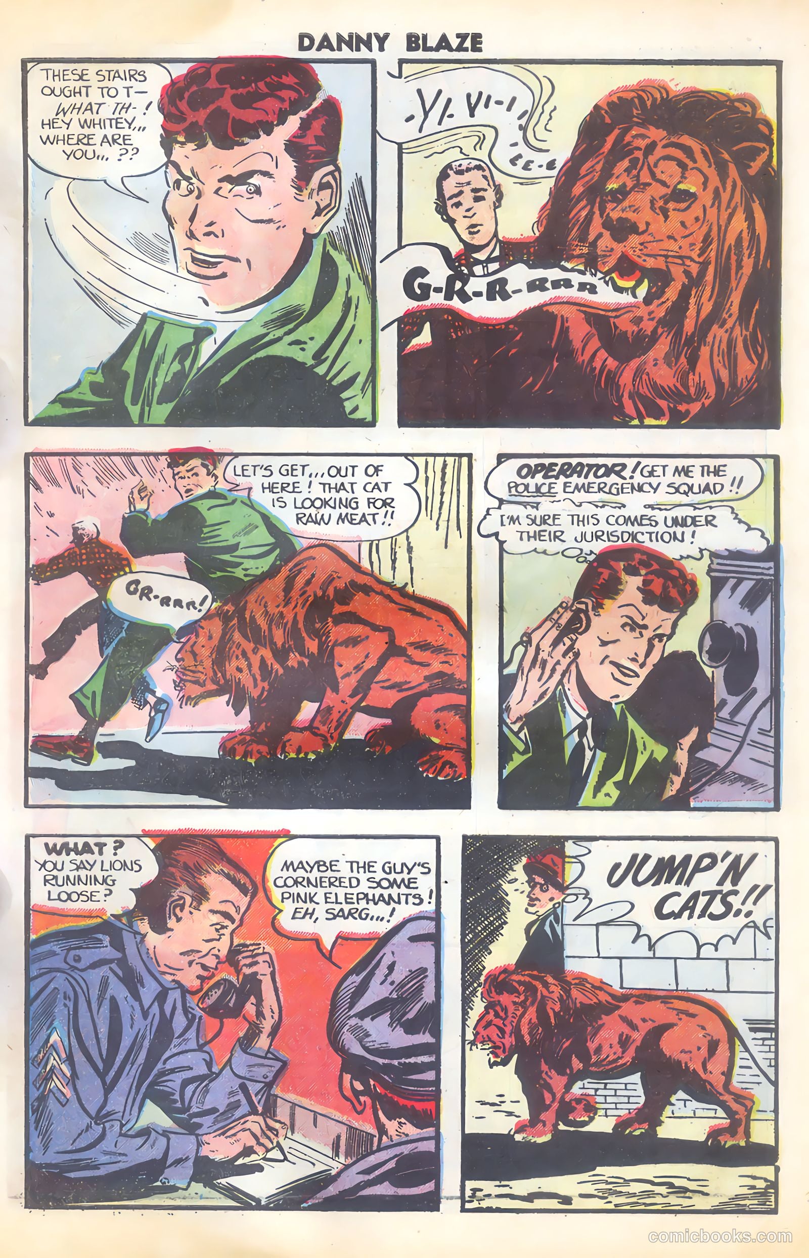 Danny Blaze #2 — page 5 of 36