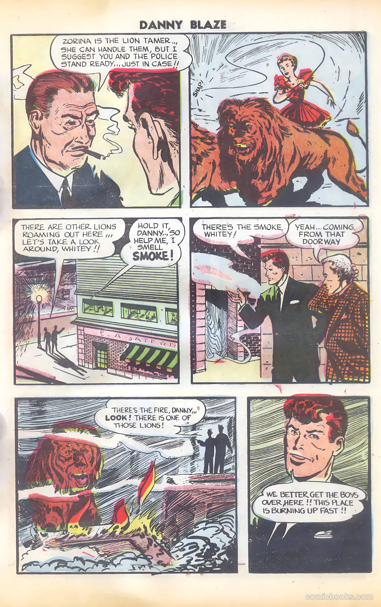 Danny Blaze #2 — page 9 of 36