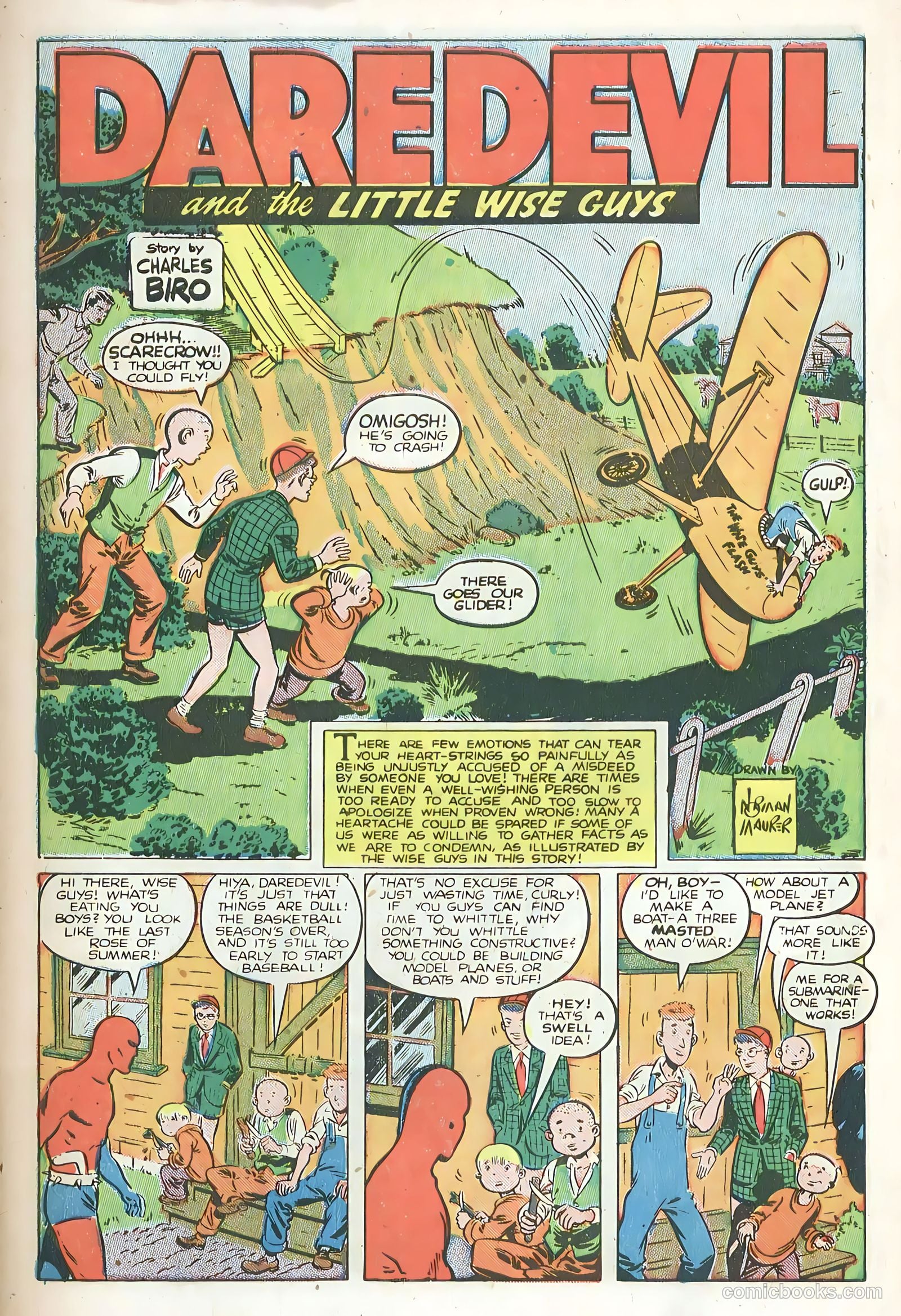 Daredevil #54 — page 3 of 51