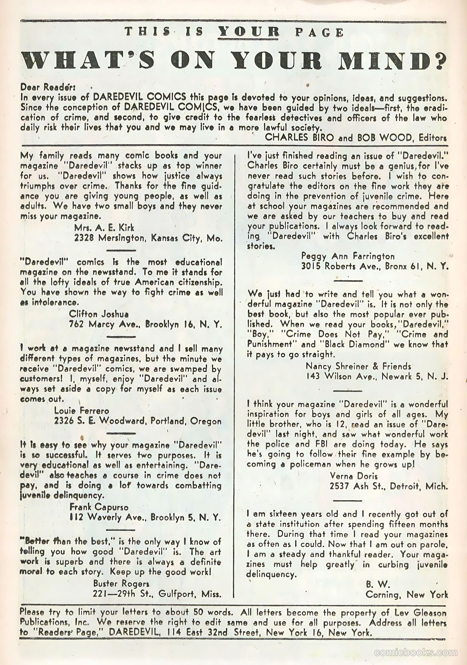 Daredevil #54 — page 22 of 51