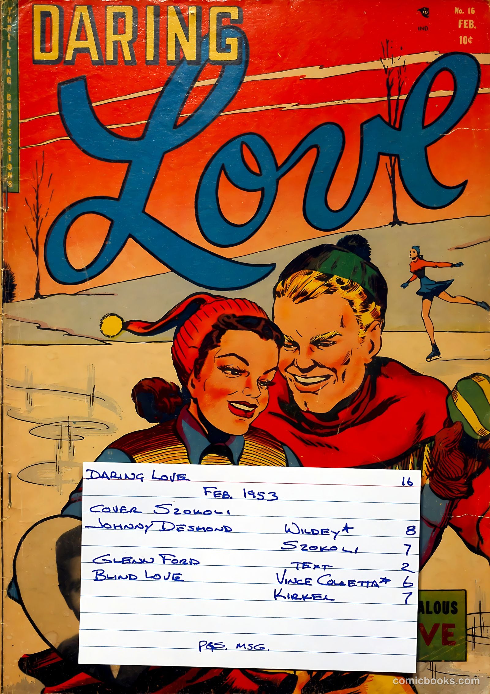 Daring Love #16 — page 33 of 33