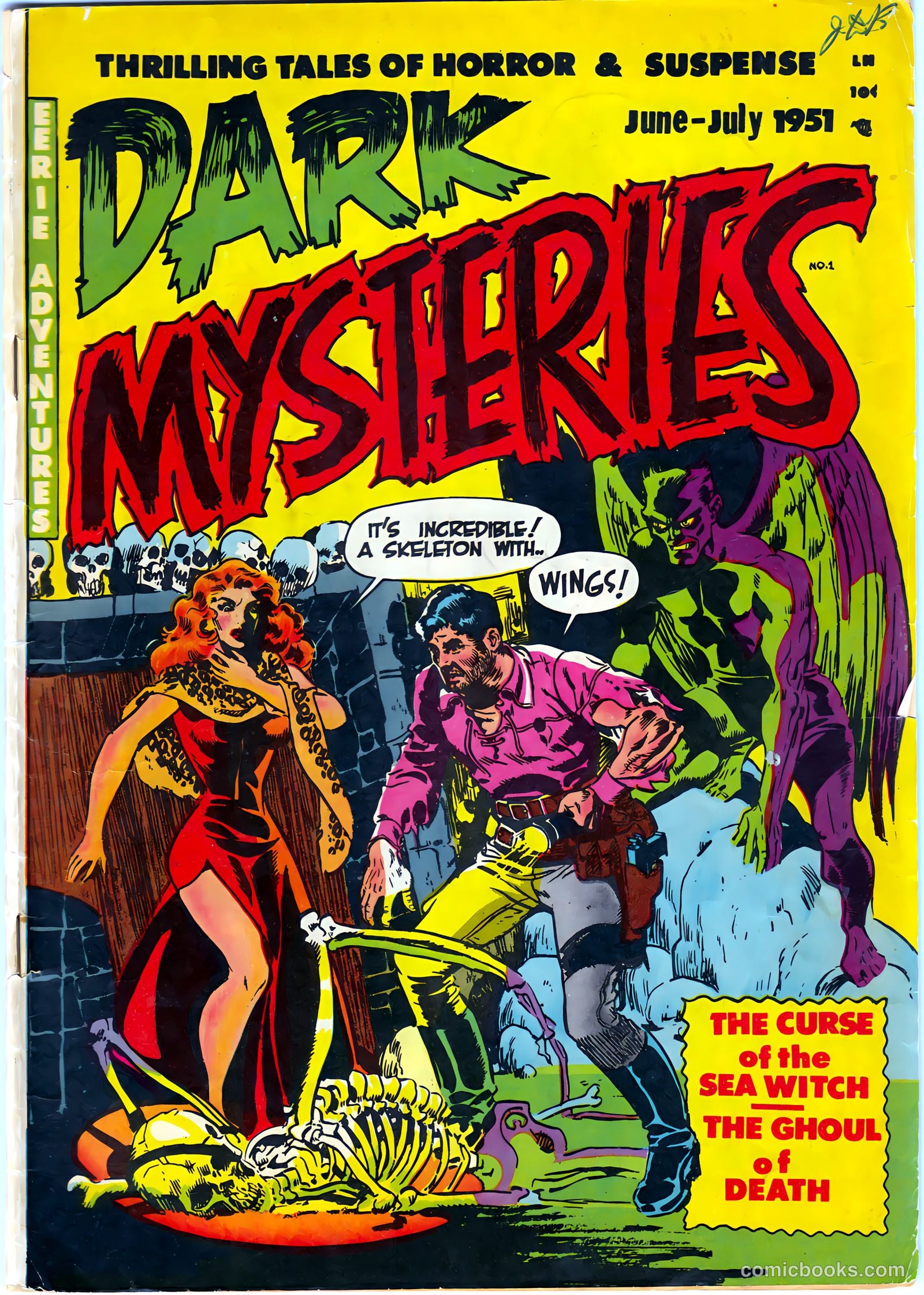 Dark Mysteries #1 — page 1 of 37