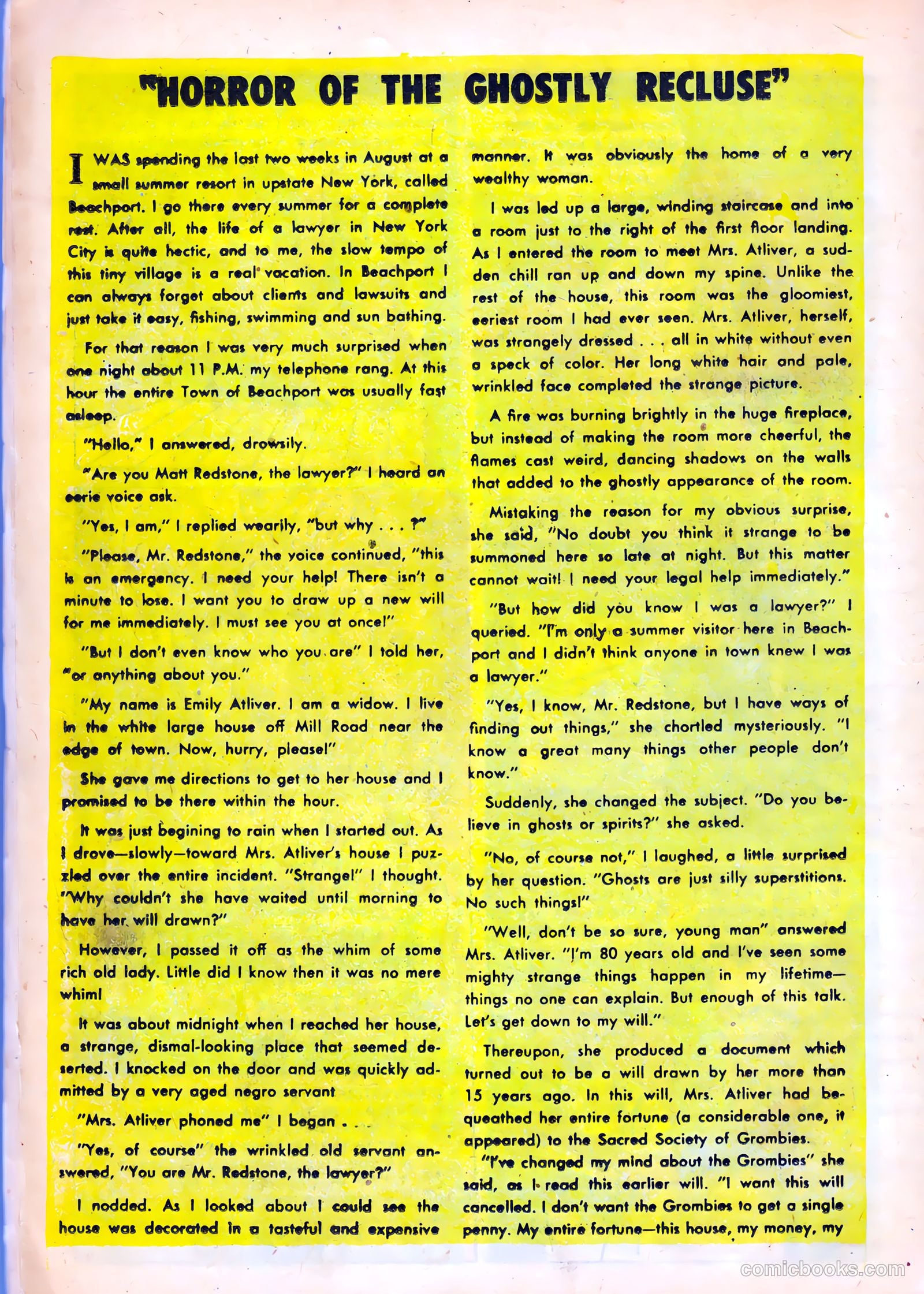 Dark Mysteries #1 — page 18 of 37