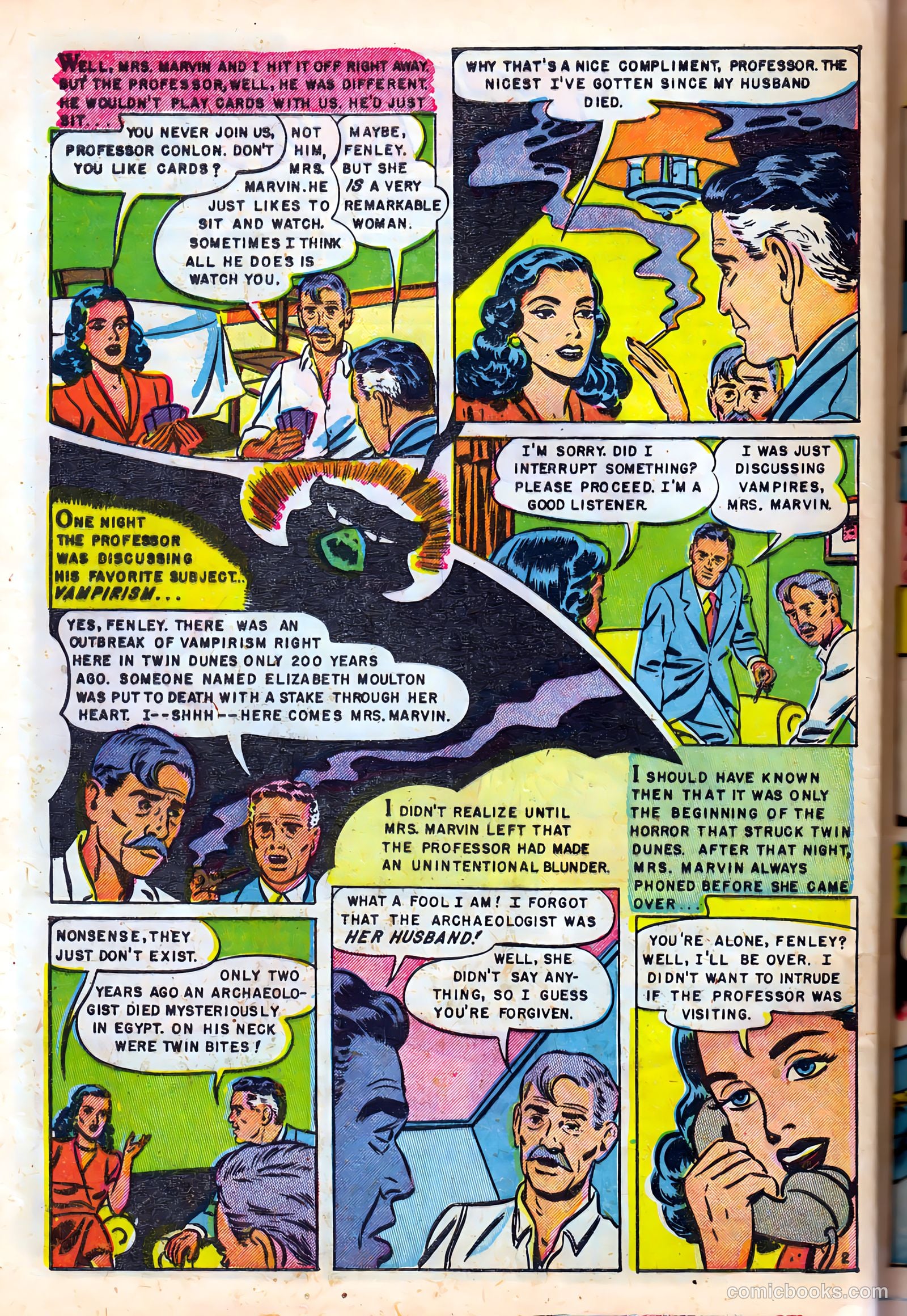 Dark Mysteries #1 — page 28 of 37