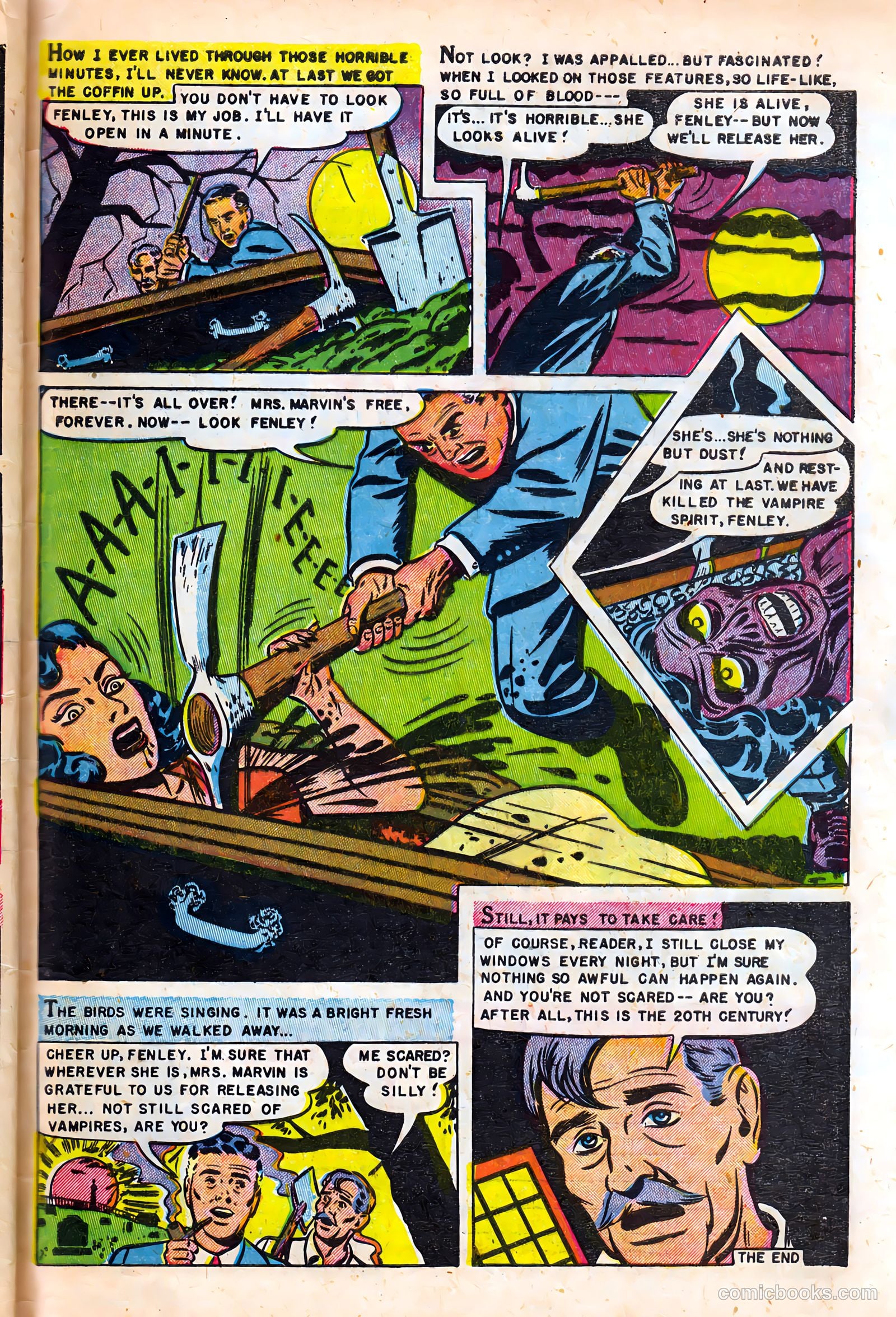 Dark Mysteries #1 — page 33 of 37