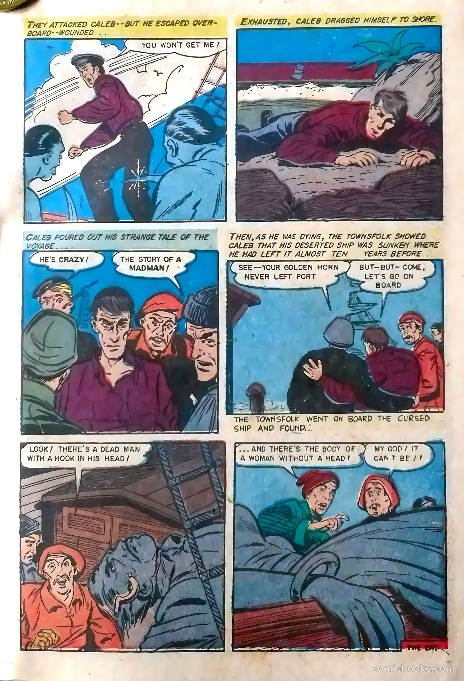 Dark Mysteries #10 — page 33 of 36