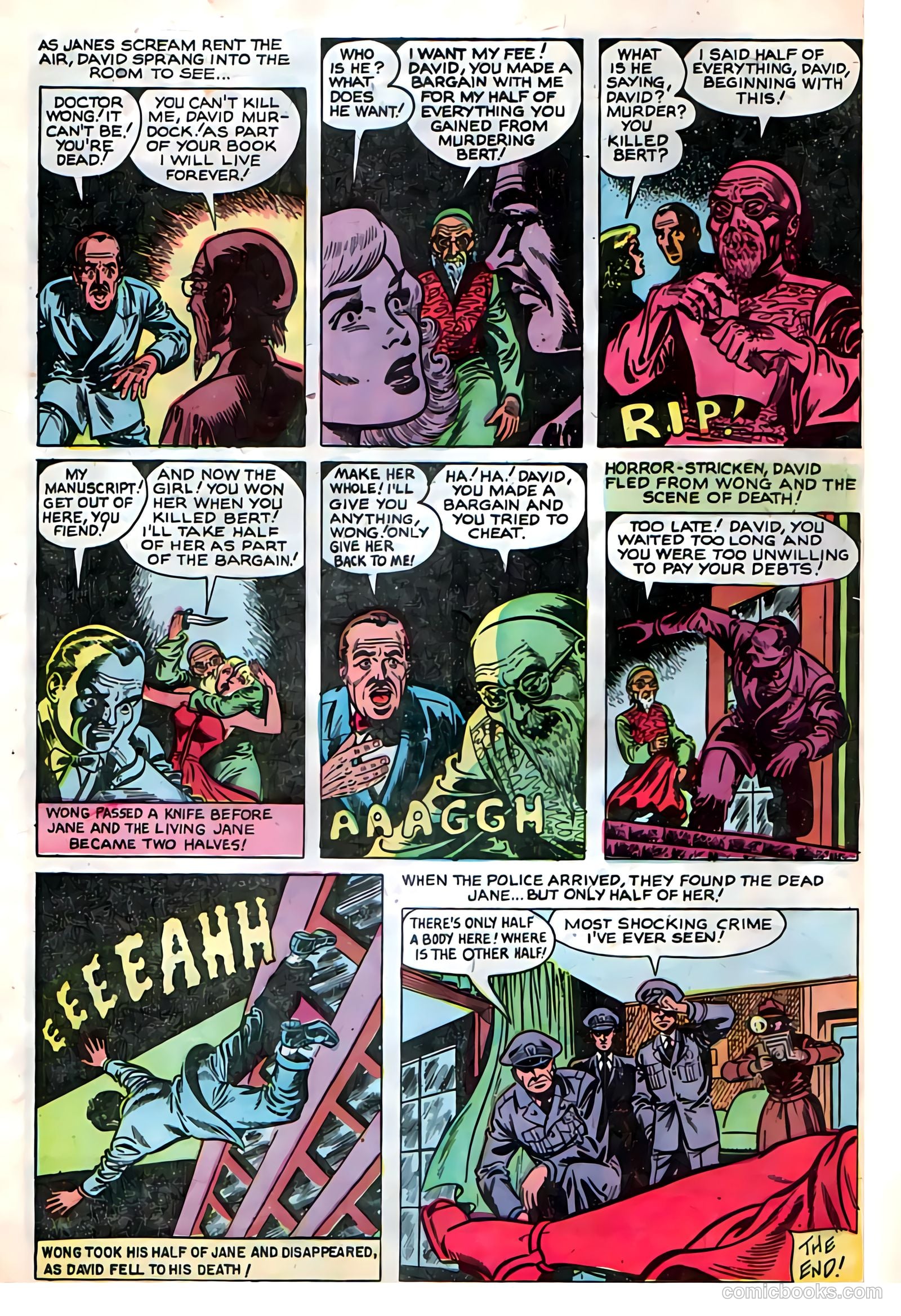 Dark Mysteries #12 — page 22 of 36