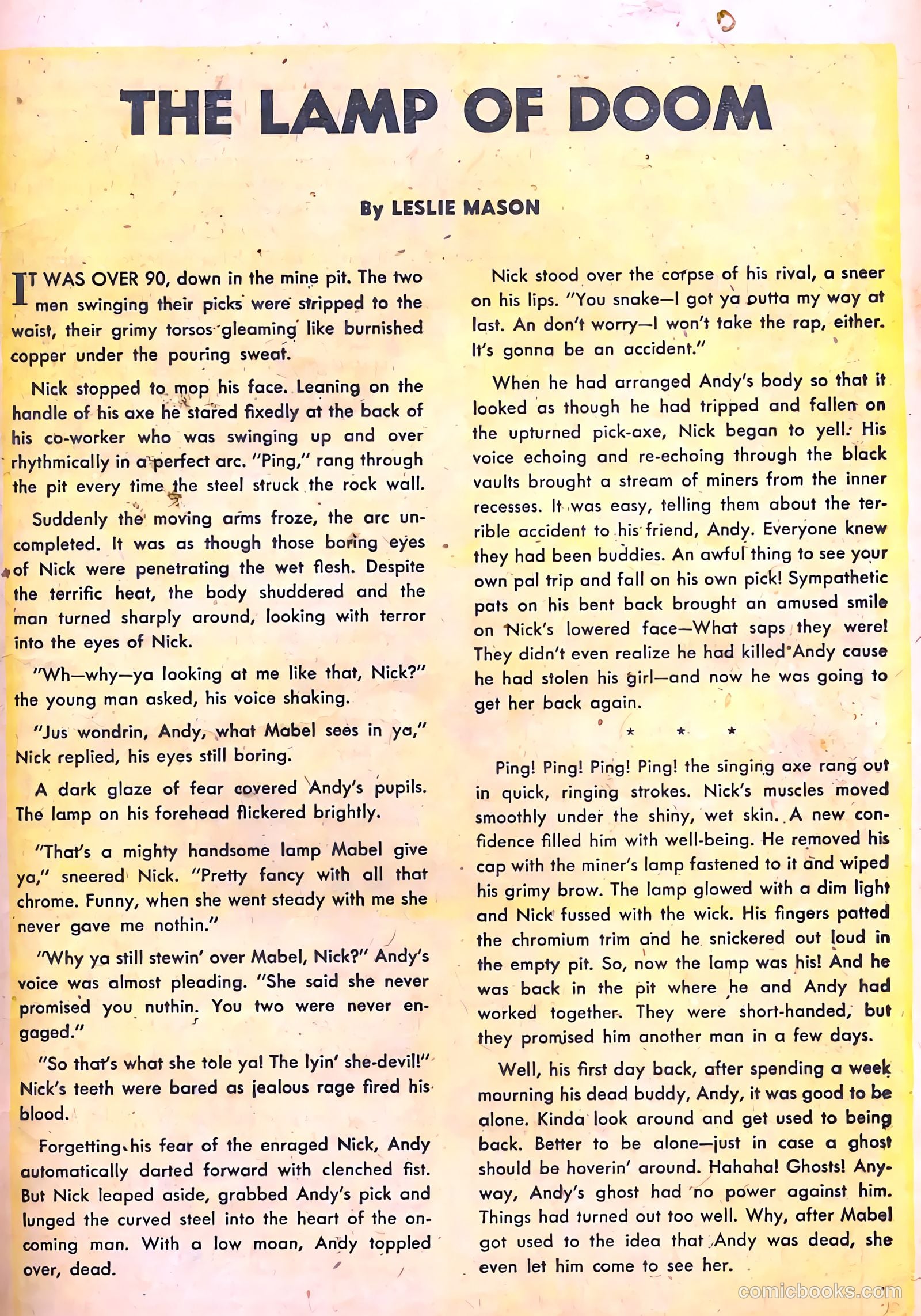 Dark Mysteries #12 — page 23 of 36