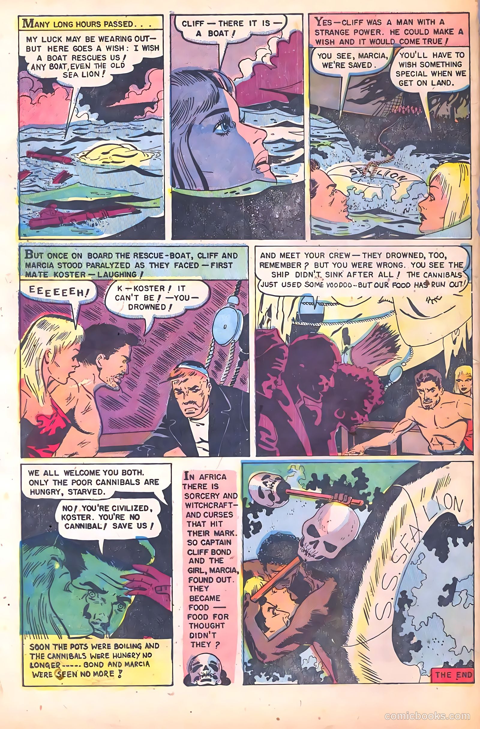 Dark Mysteries #12 — page 32 of 36