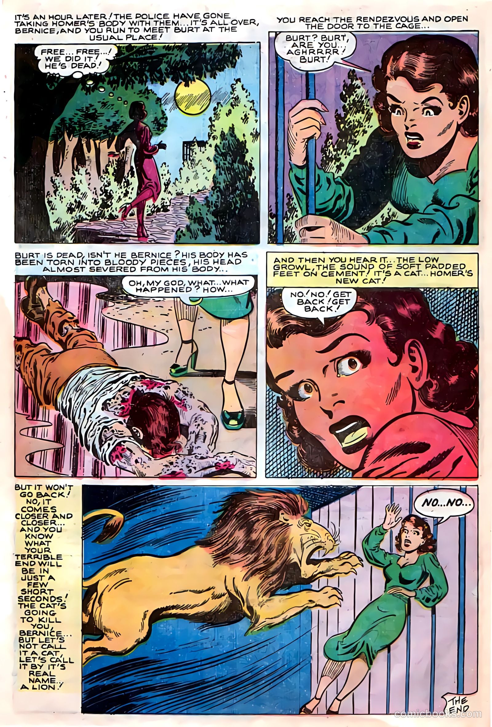 Dark Mysteries #13 — page 32 of 36