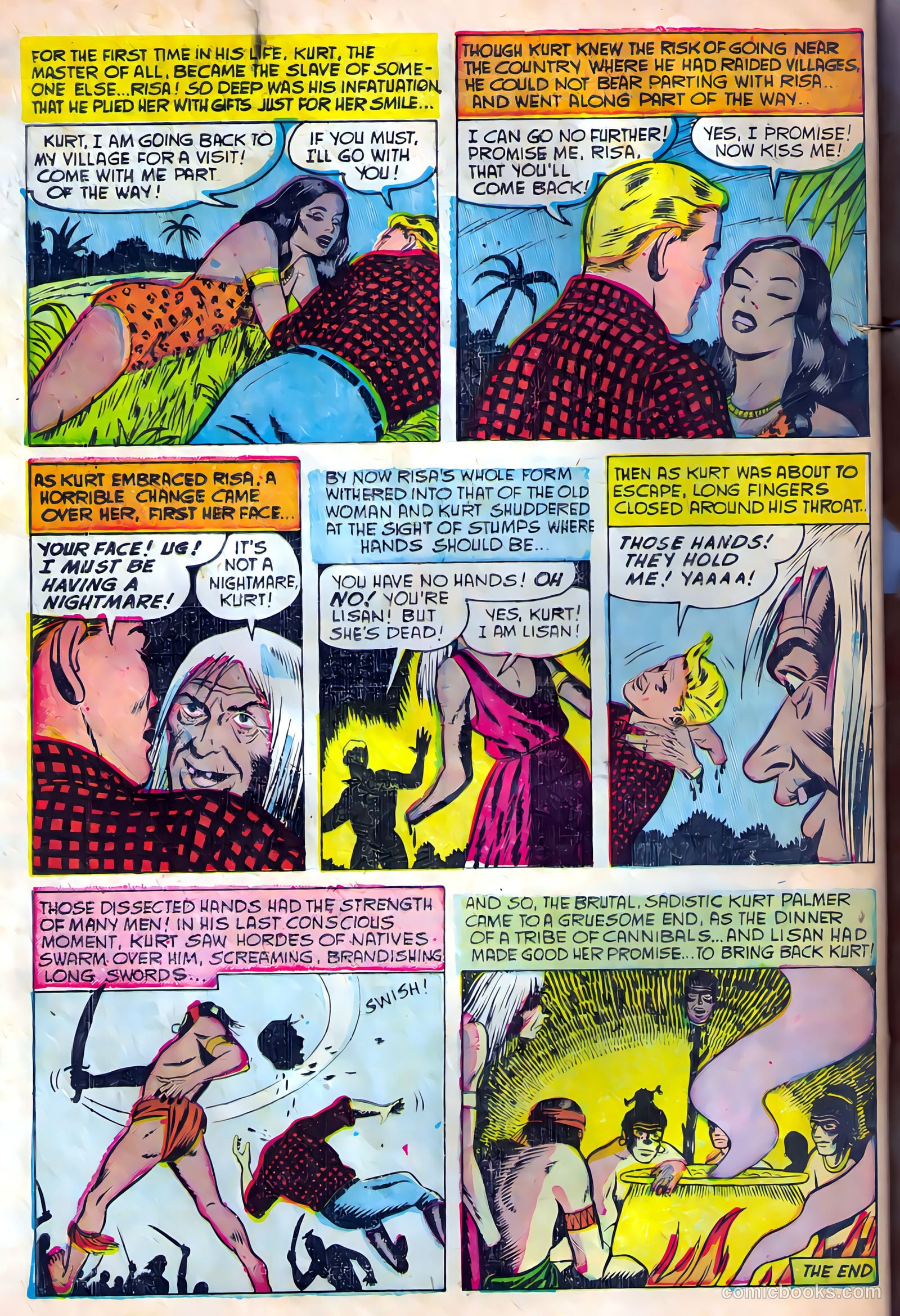 Dark Mysteries #15 — page 34 of 36