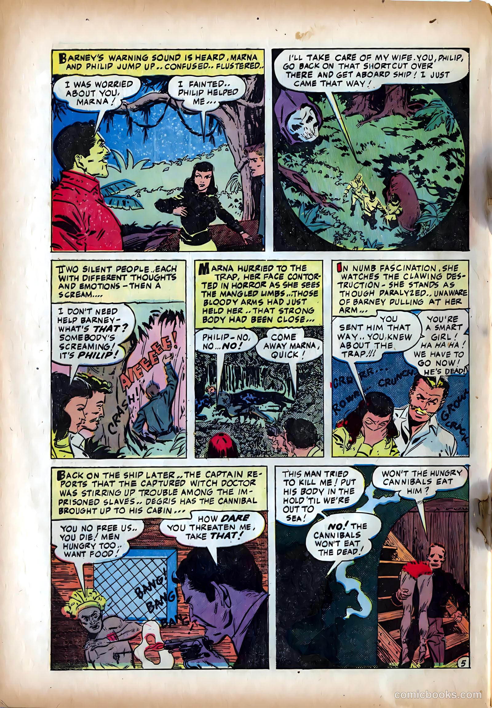 Dark Mysteries #18 — page 32 of 36
