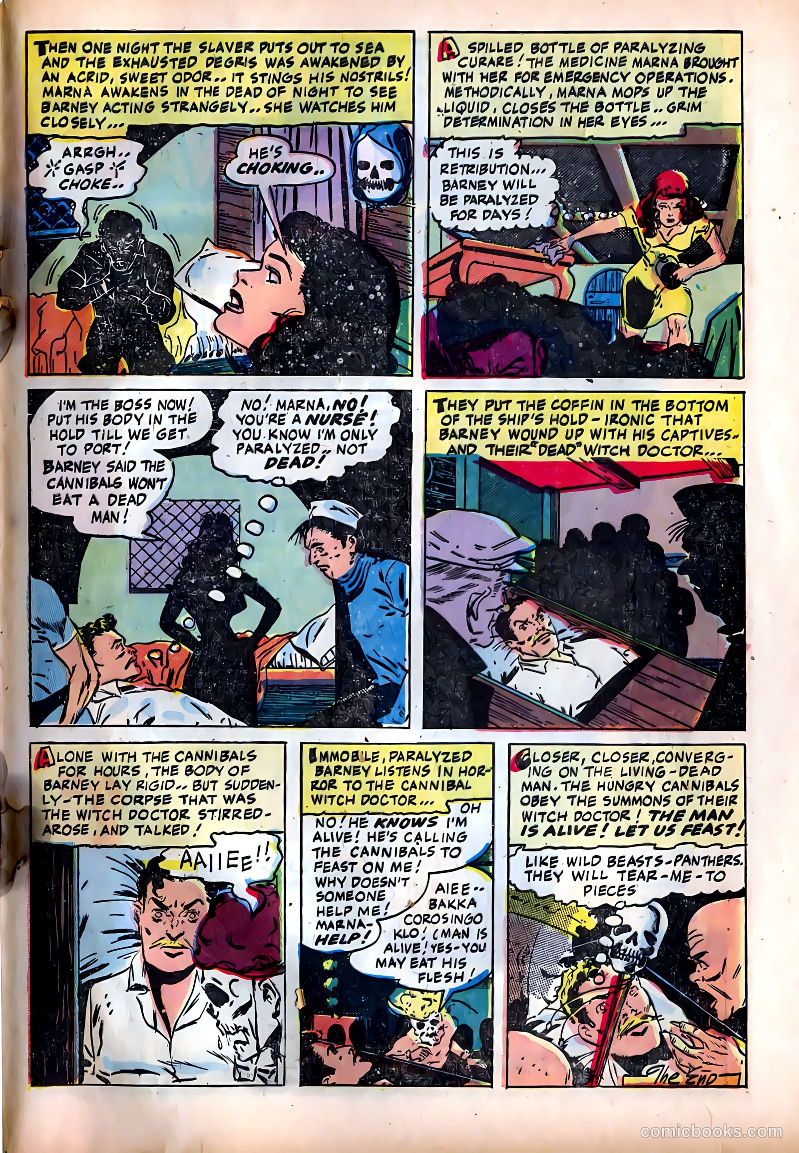 Dark Mysteries #18 — page 33 of 36