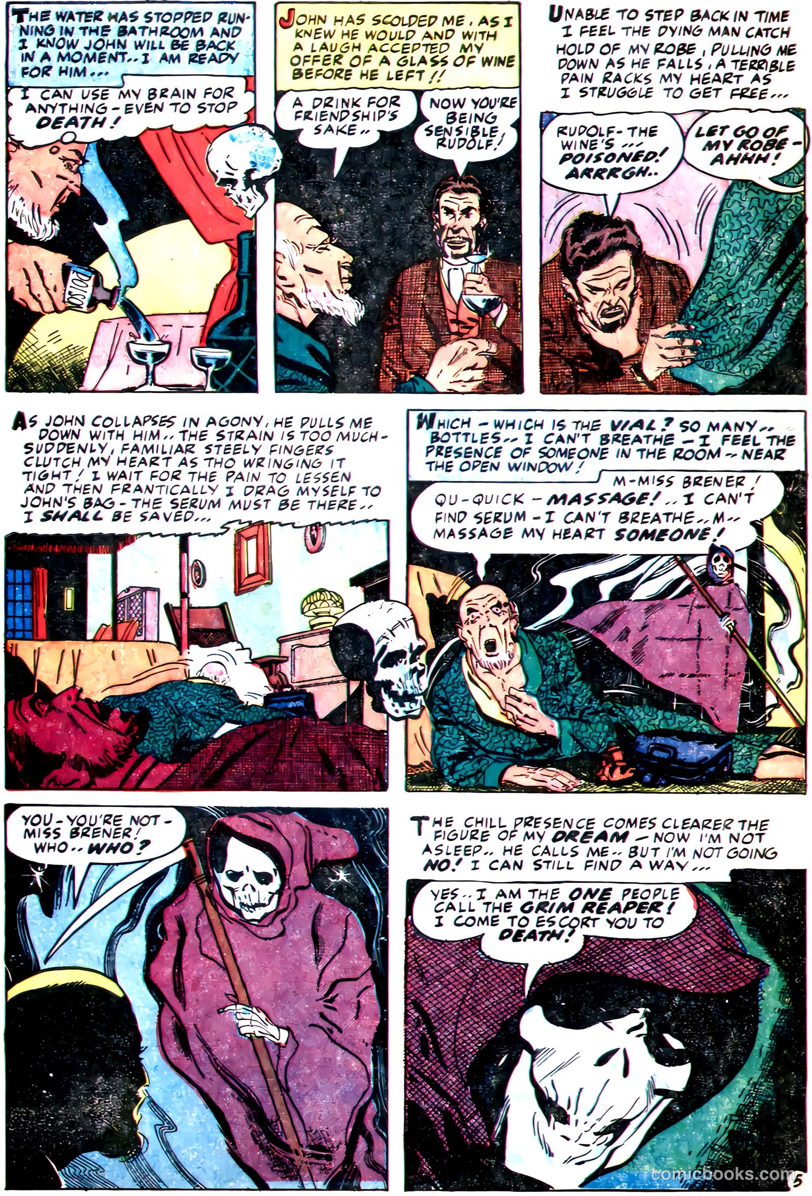 Dark Mysteries #19 — page 32 of 36