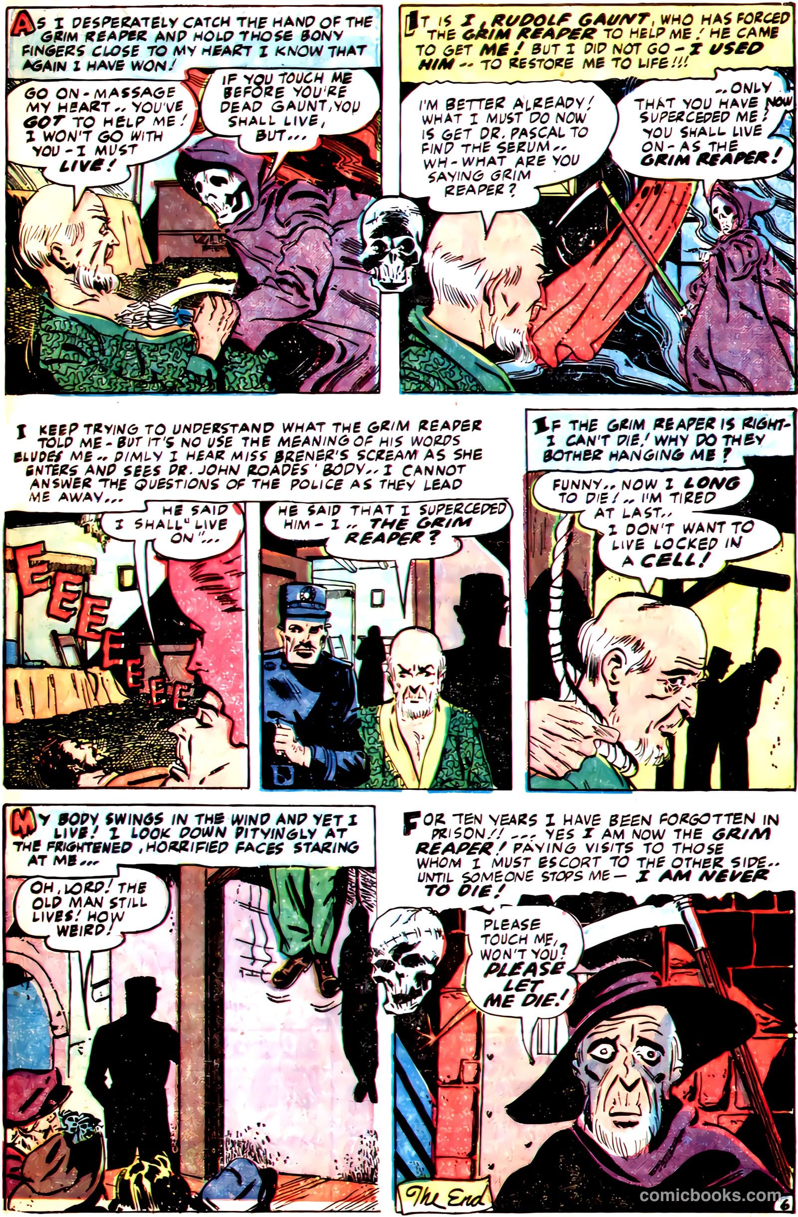 Dark Mysteries #19 — page 33 of 36