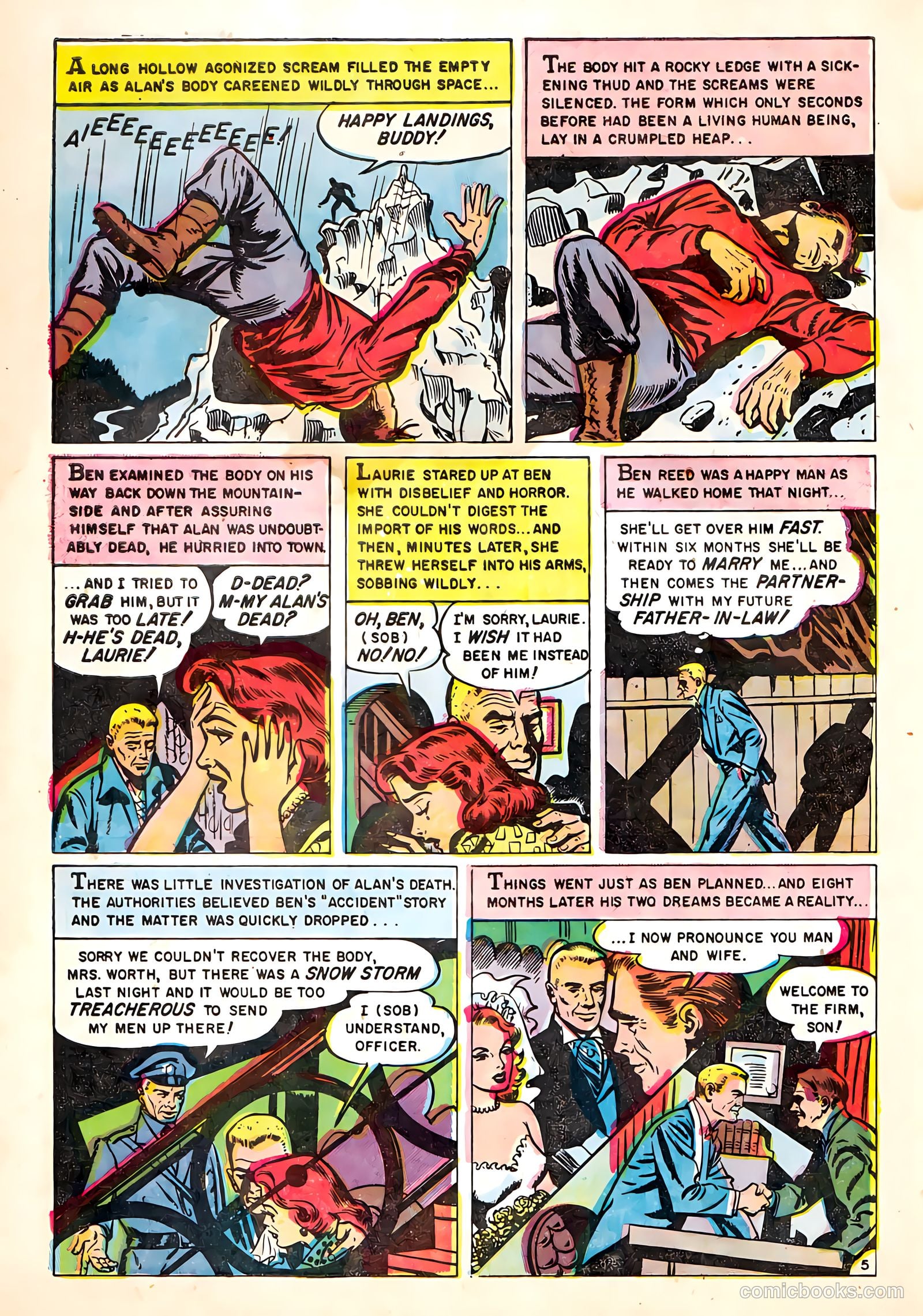 Dark Mysteries #20 — page 32 of 36