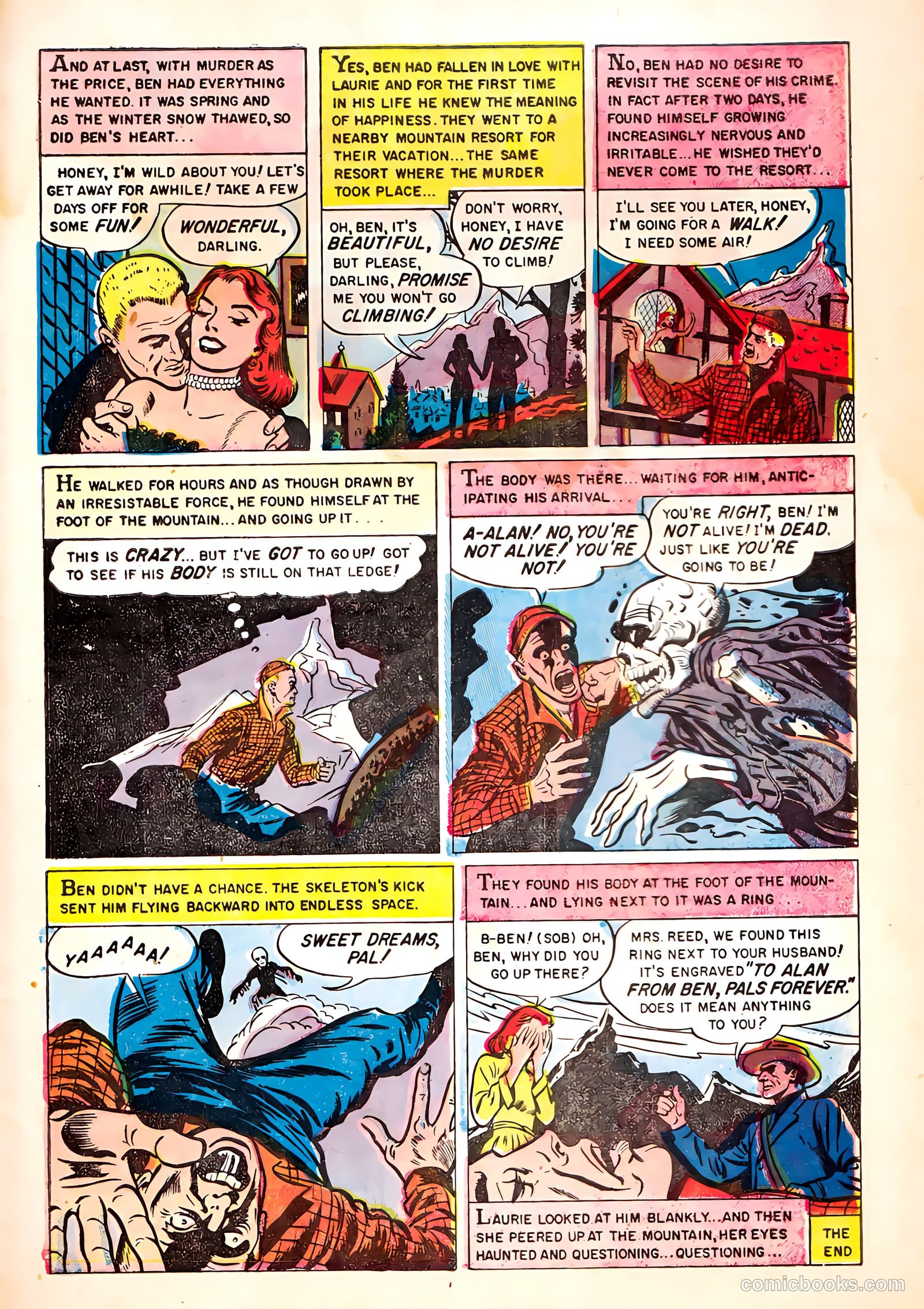 Dark Mysteries #20 — page 33 of 36