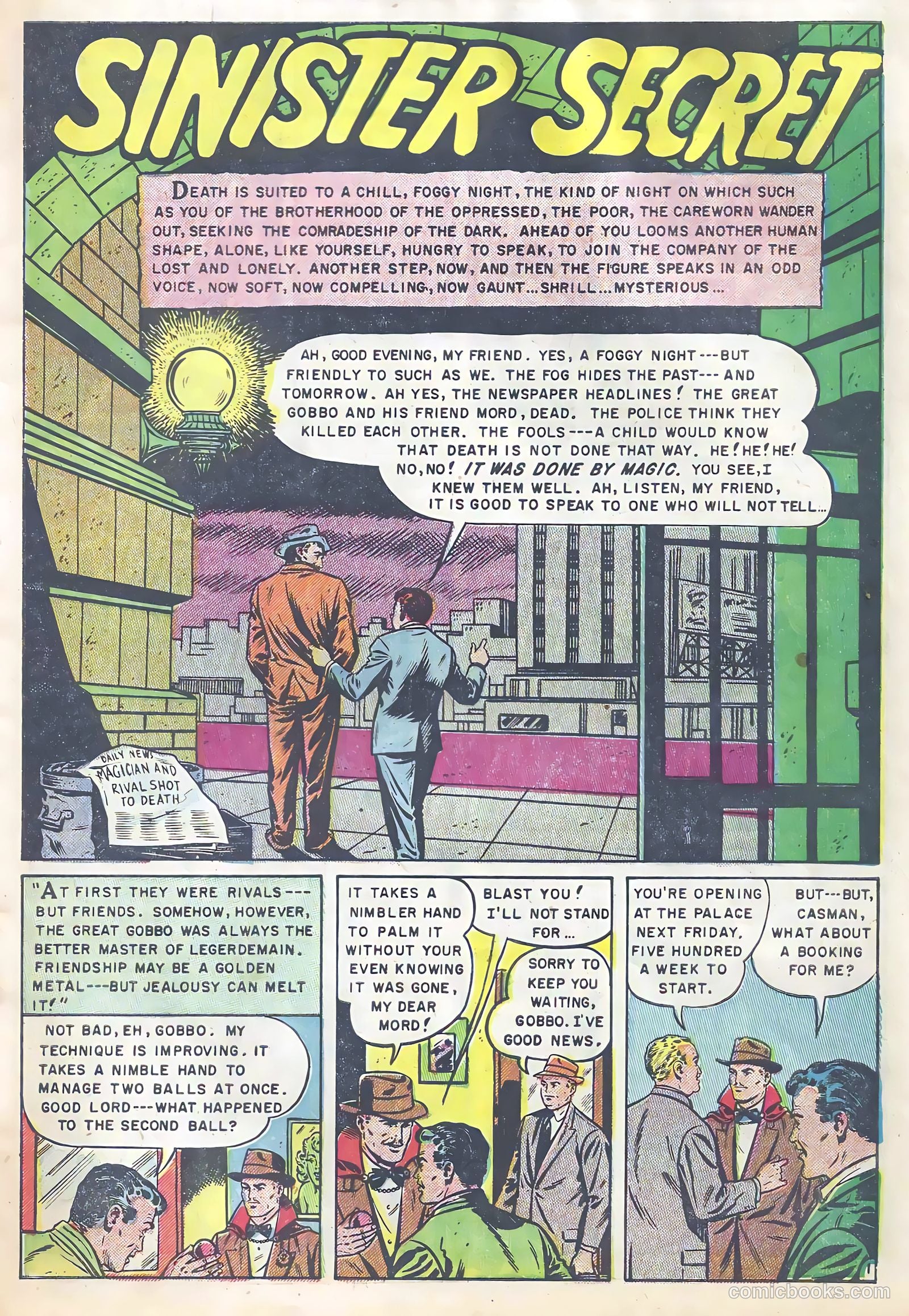 Dark Mysteries #21 — page 3 of 37