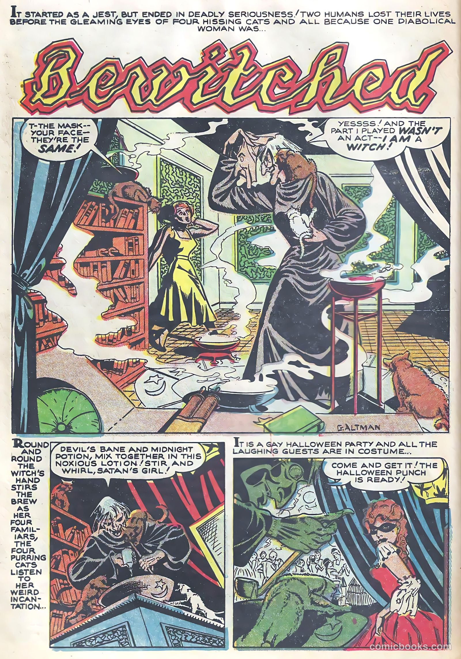 Dark Mysteries #21 — page 28 of 37