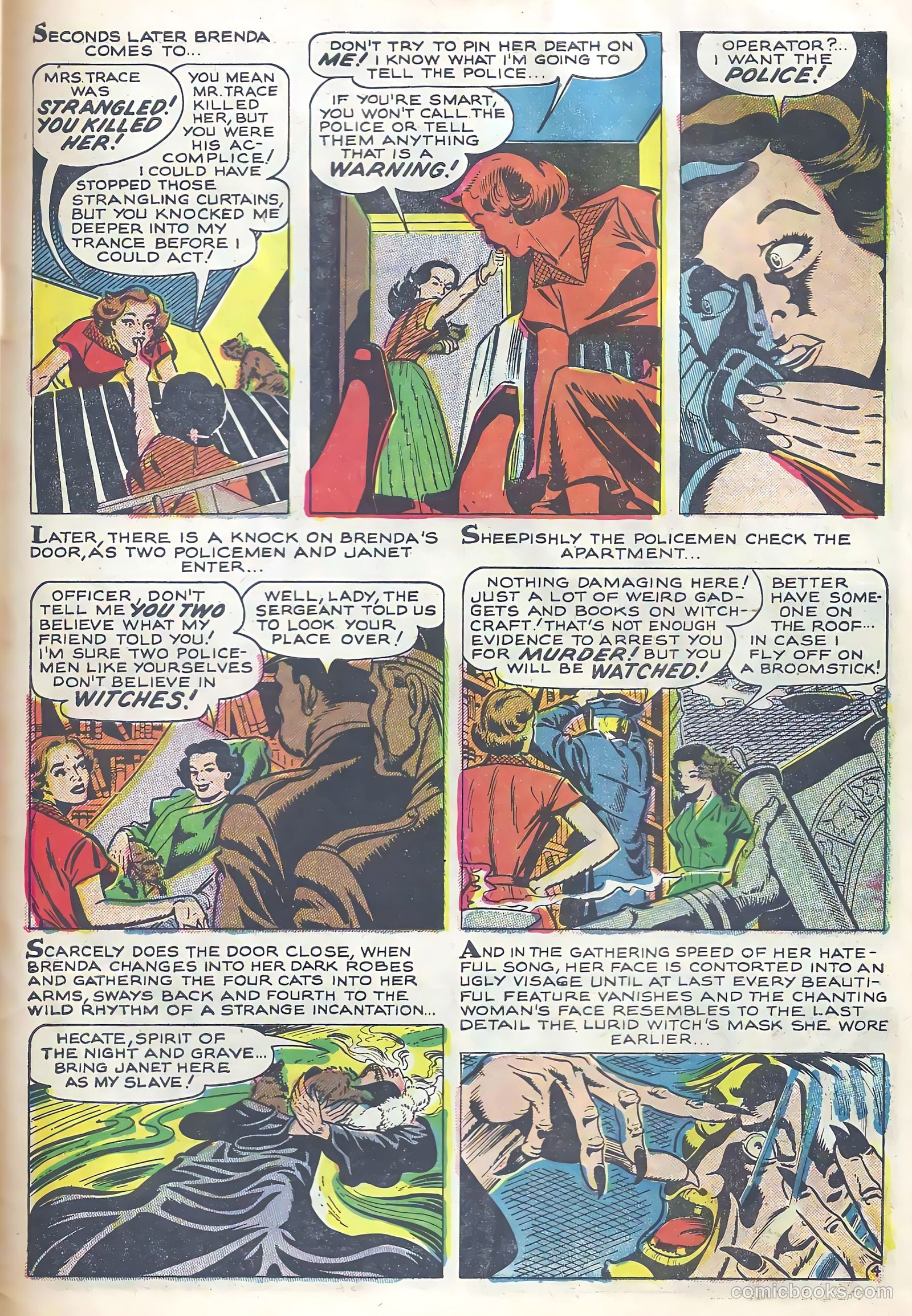 Dark Mysteries #21 — page 31 of 37