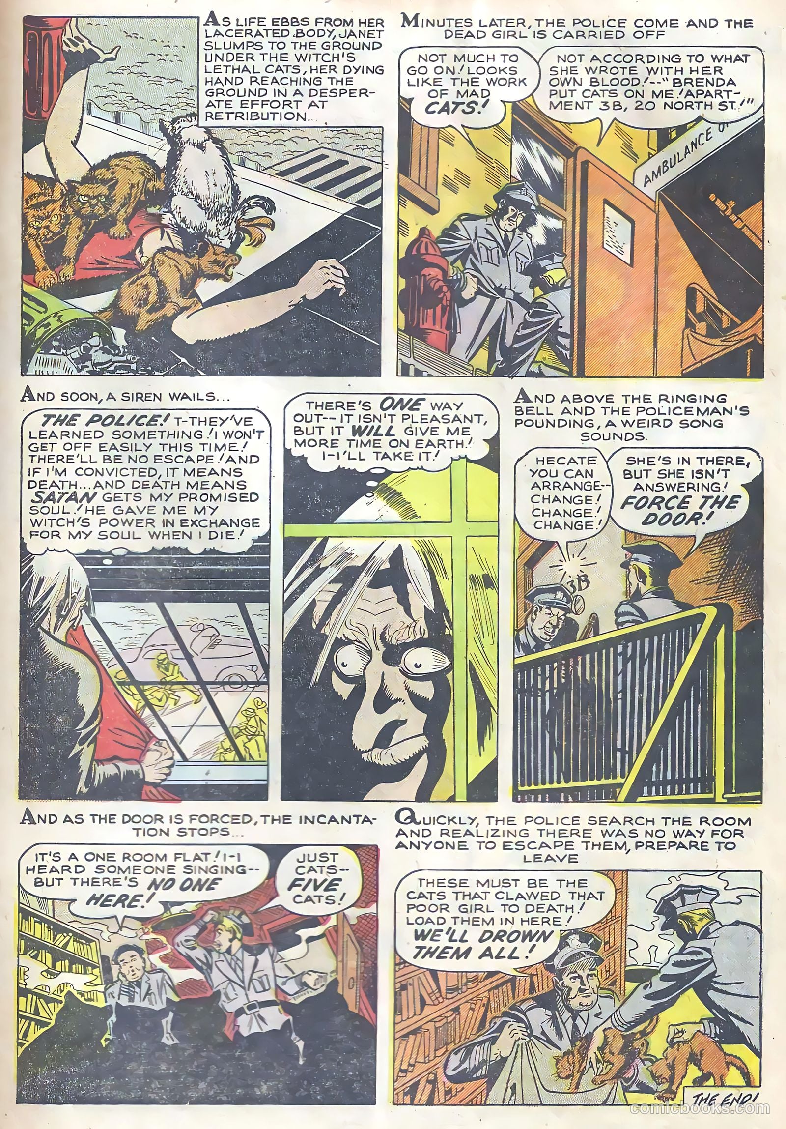 Dark Mysteries #21 — page 33 of 37