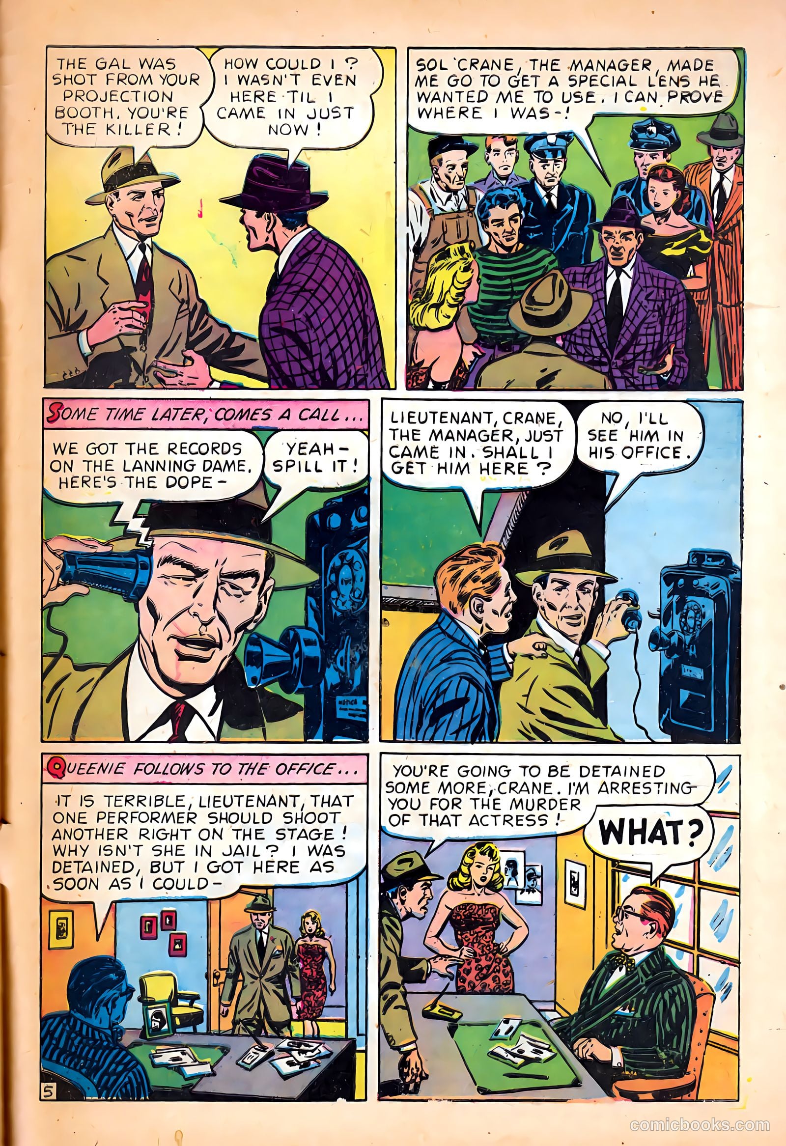 Dark Mysteries #24 — page 33 of 36