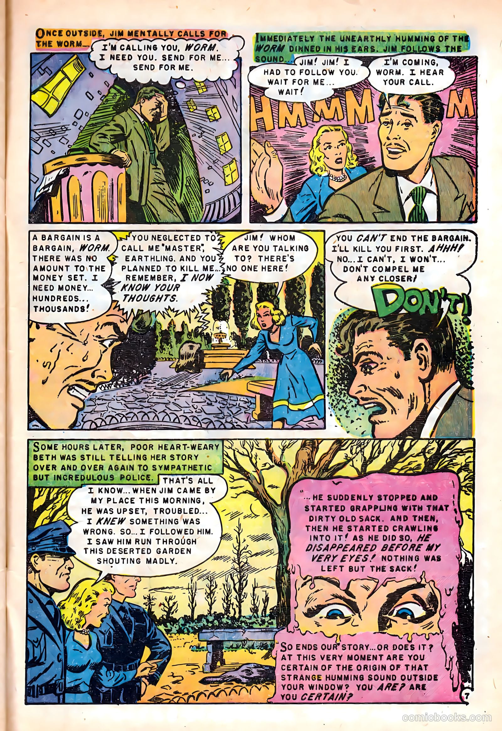 Dark Mysteries #3 — page 33 of 36