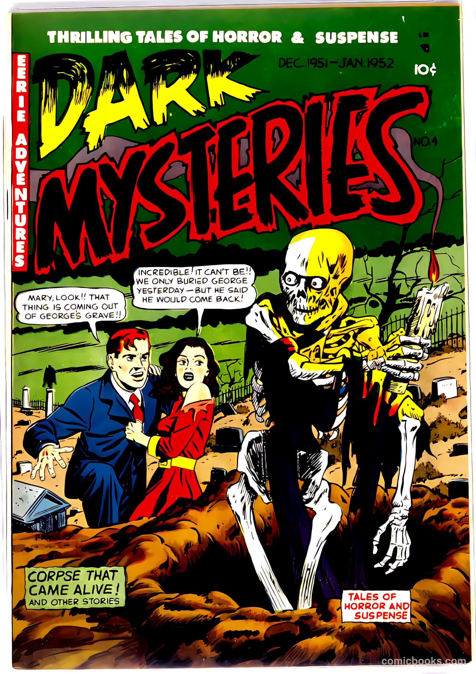 Dark Mysteries #4 — page 1 of 16
