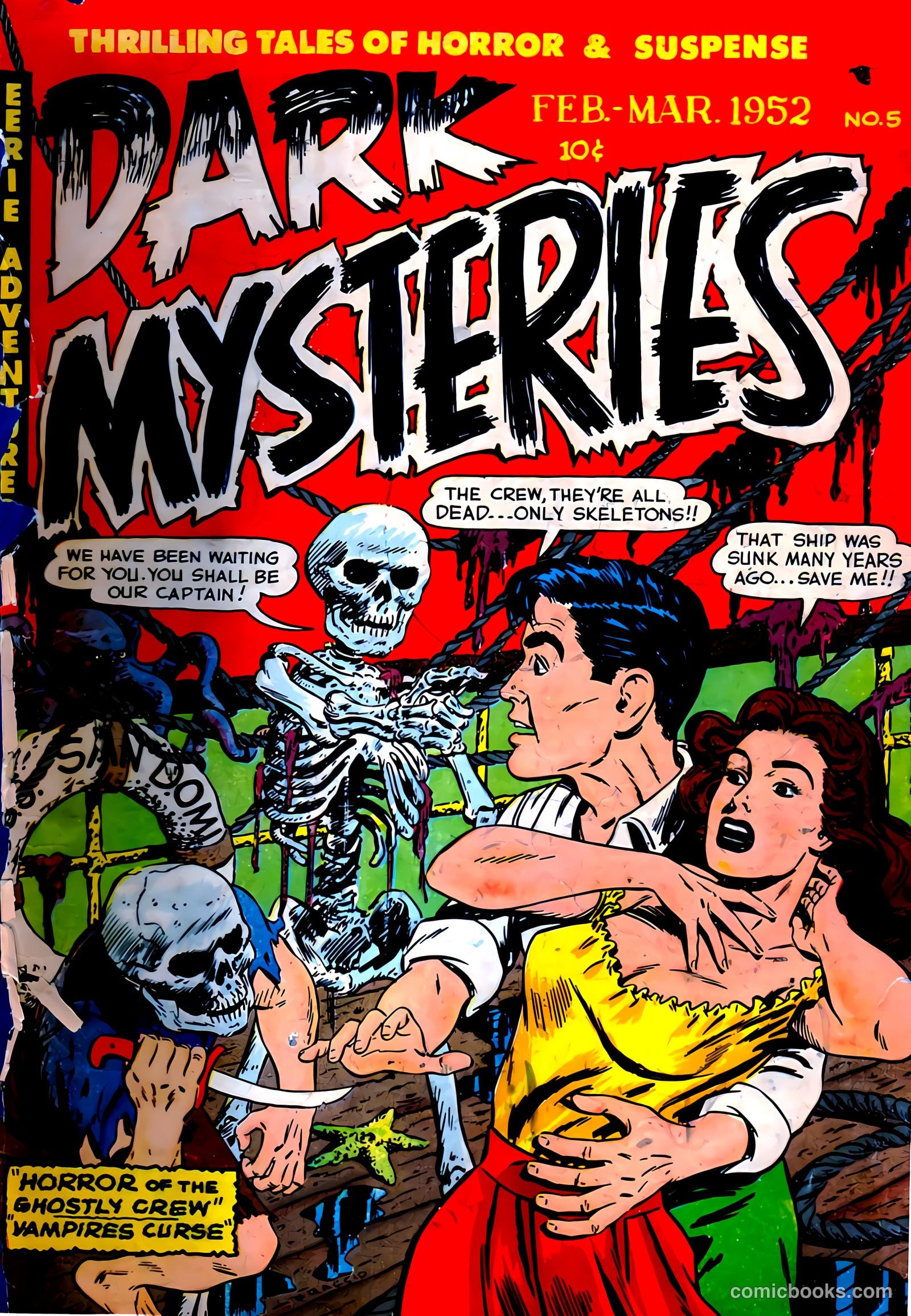 Dark Mysteries #5 — page 1 of 36