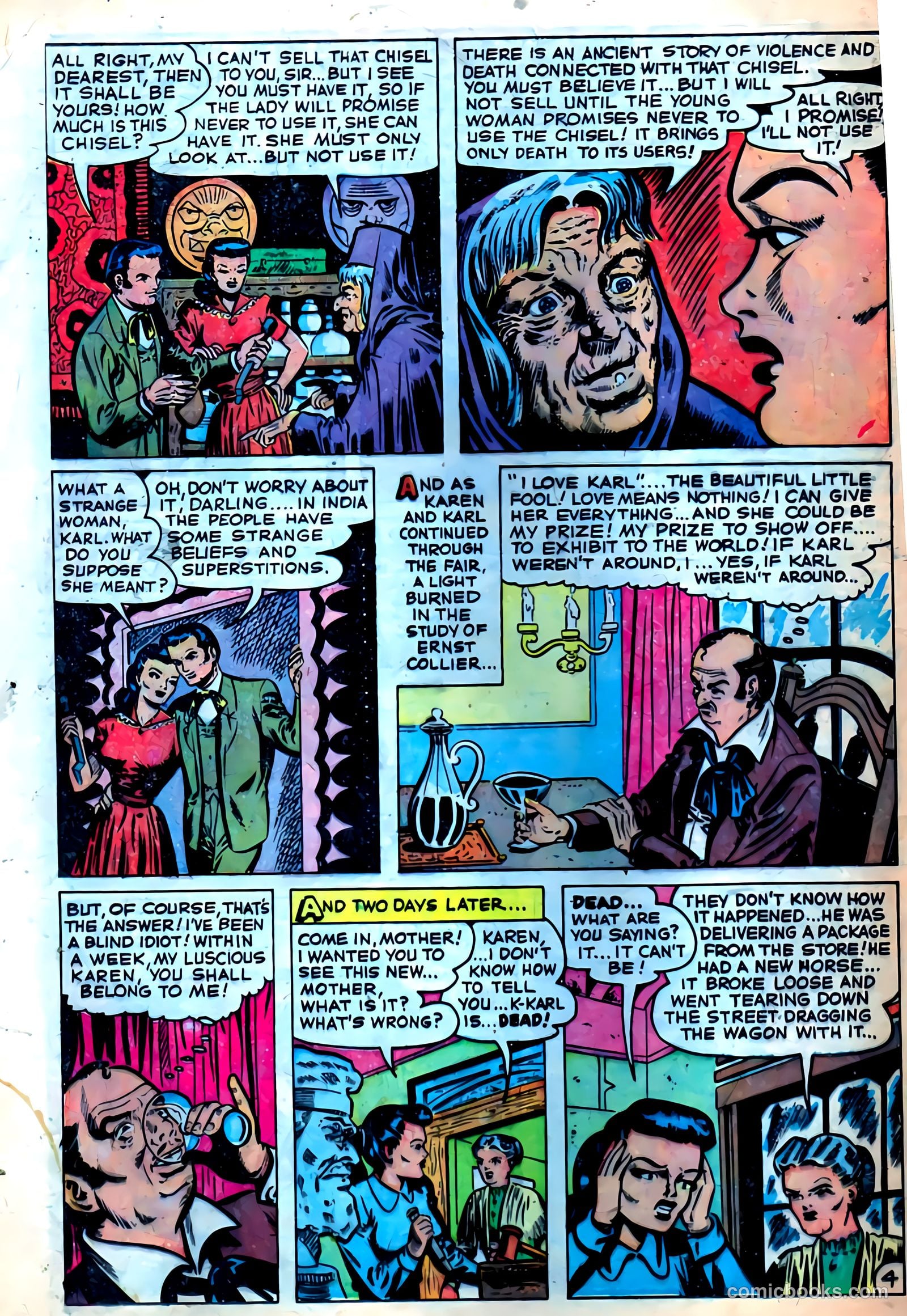Dark Mysteries #5 — page 30 of 36