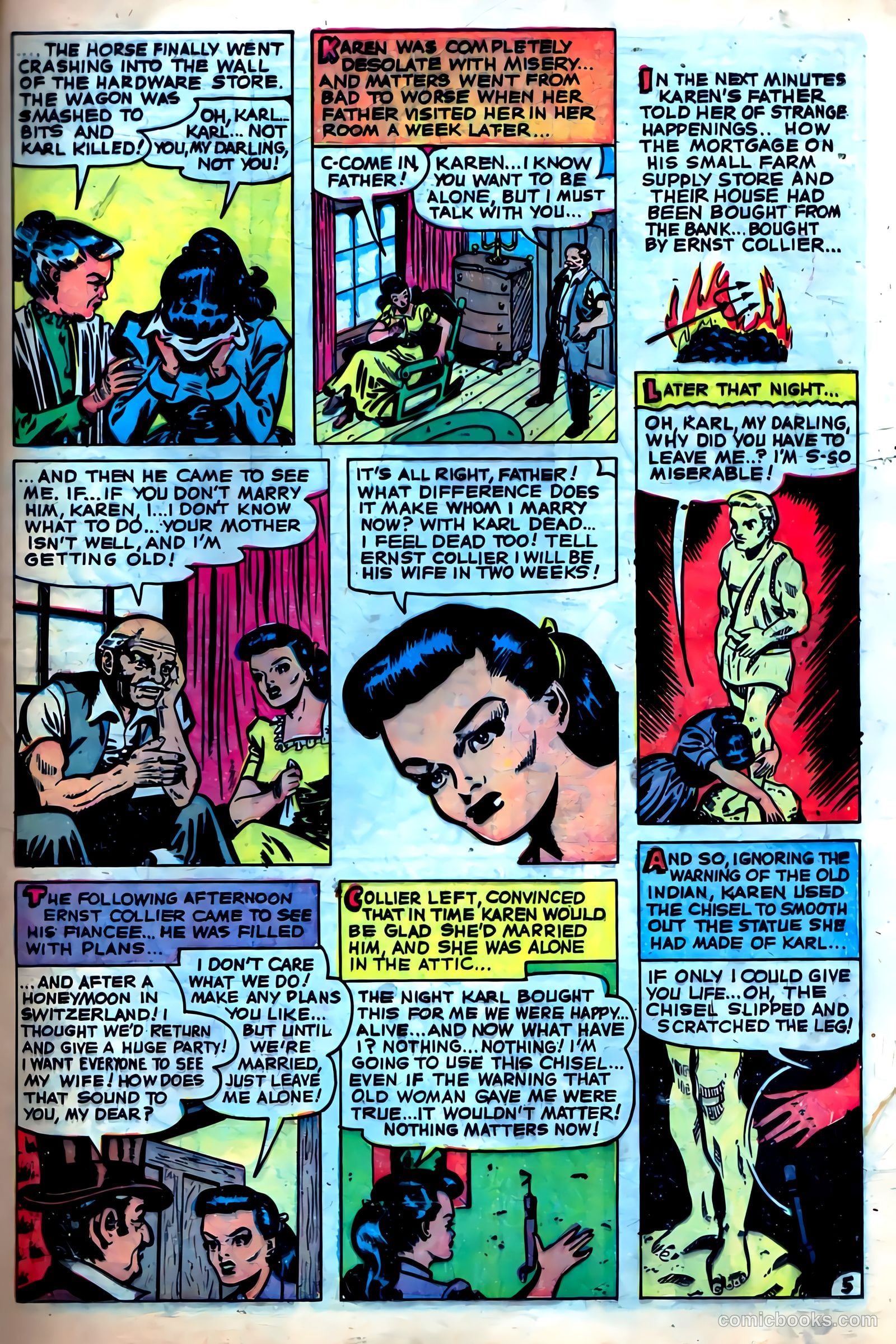 Dark Mysteries #5 — page 31 of 36