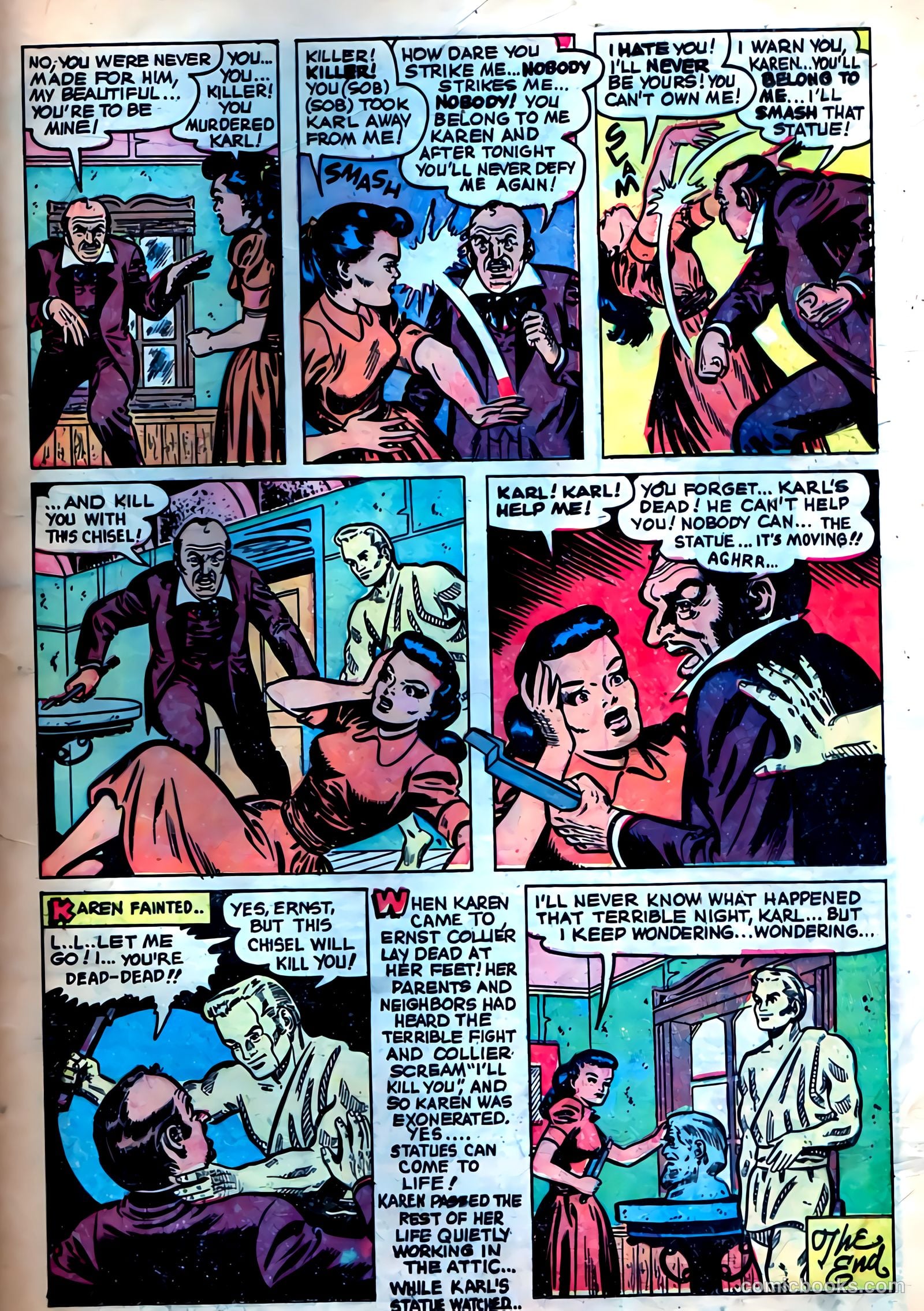 Dark Mysteries #5 — page 33 of 36