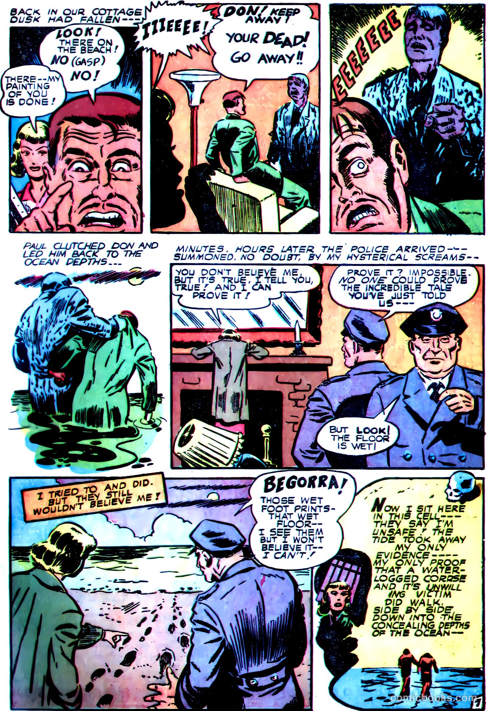Dark Mysteries #7 — page 33 of 36
