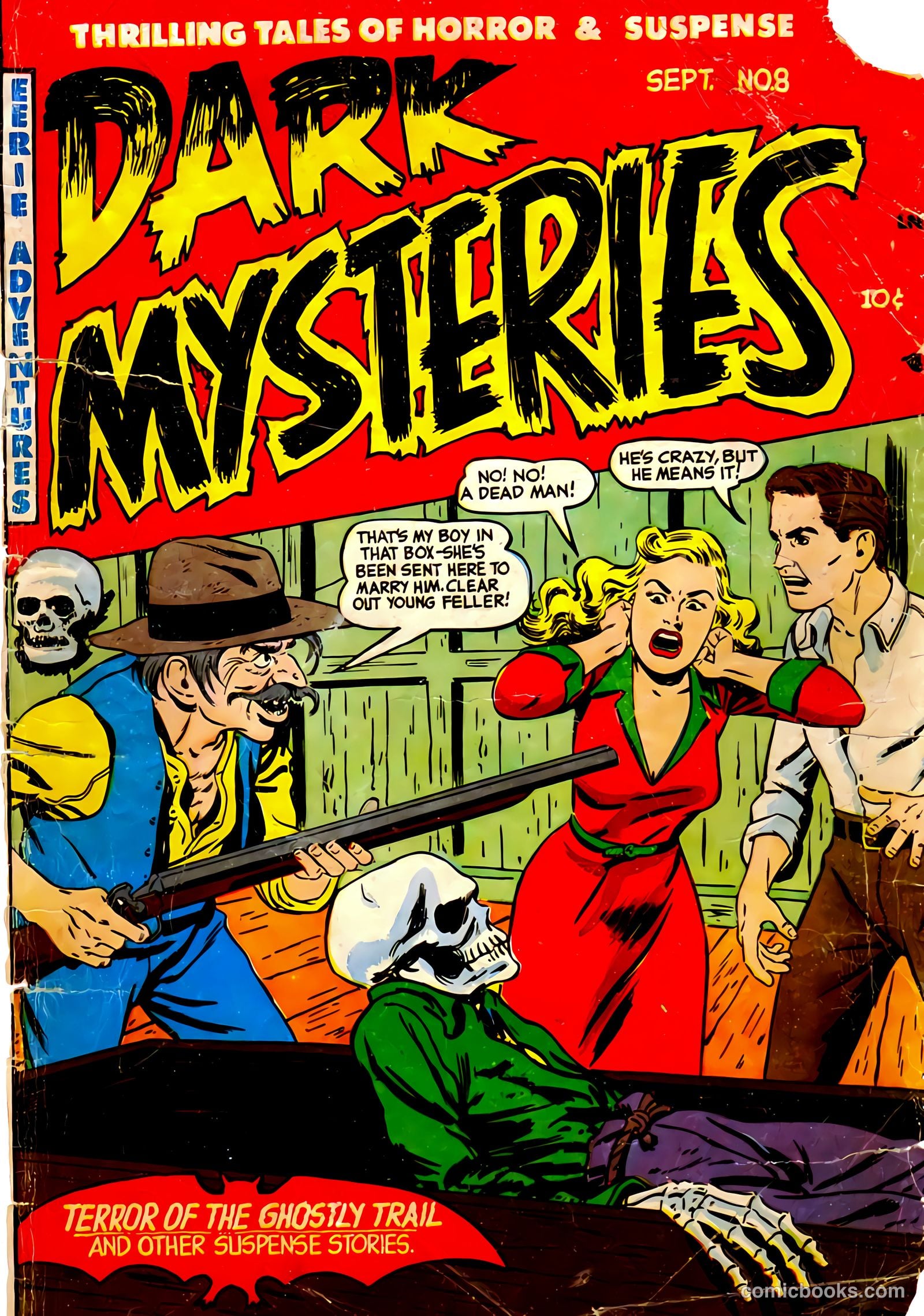Dark Mysteries #8 — page 1 of 36