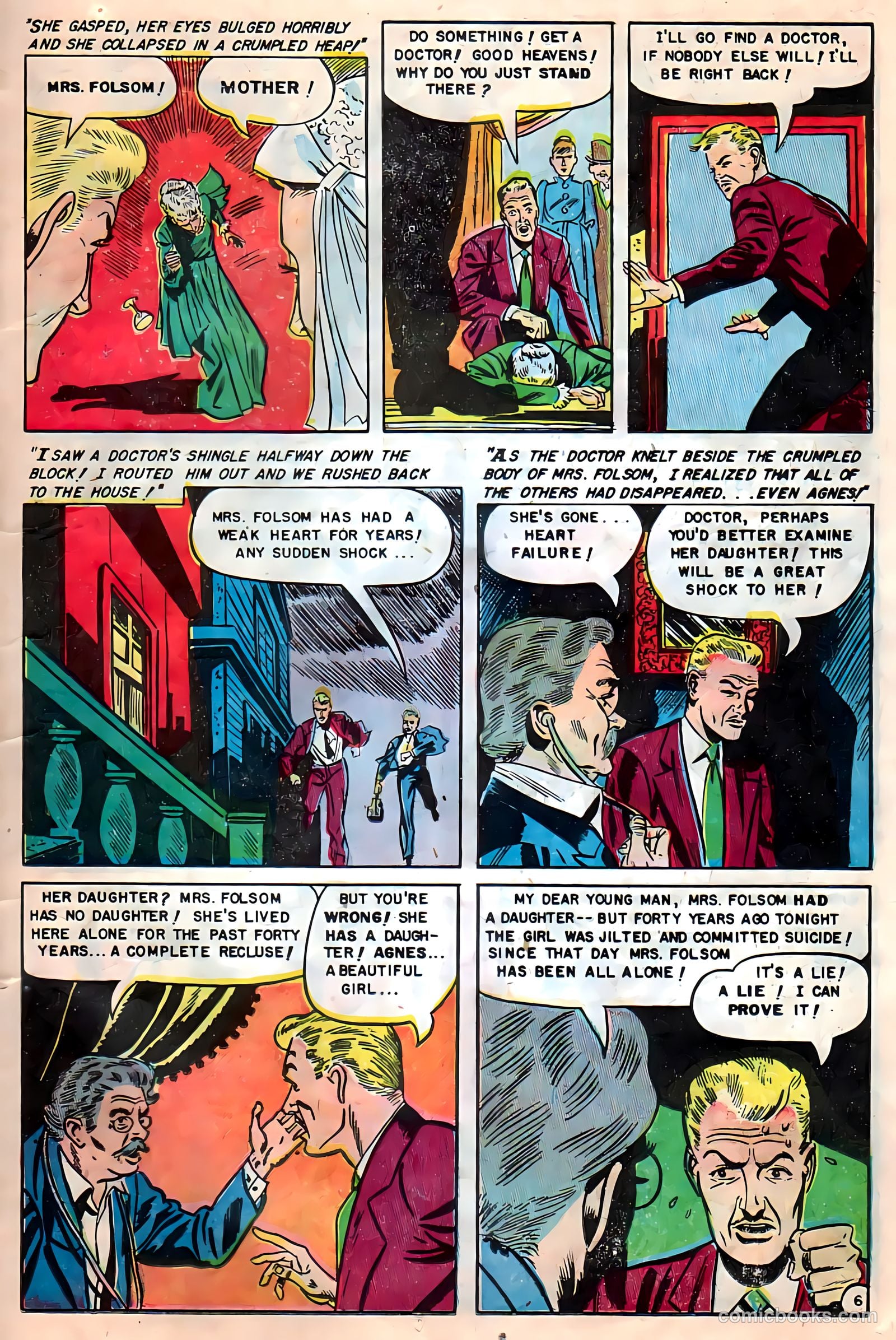 Dark Mysteries #8 — page 32 of 36