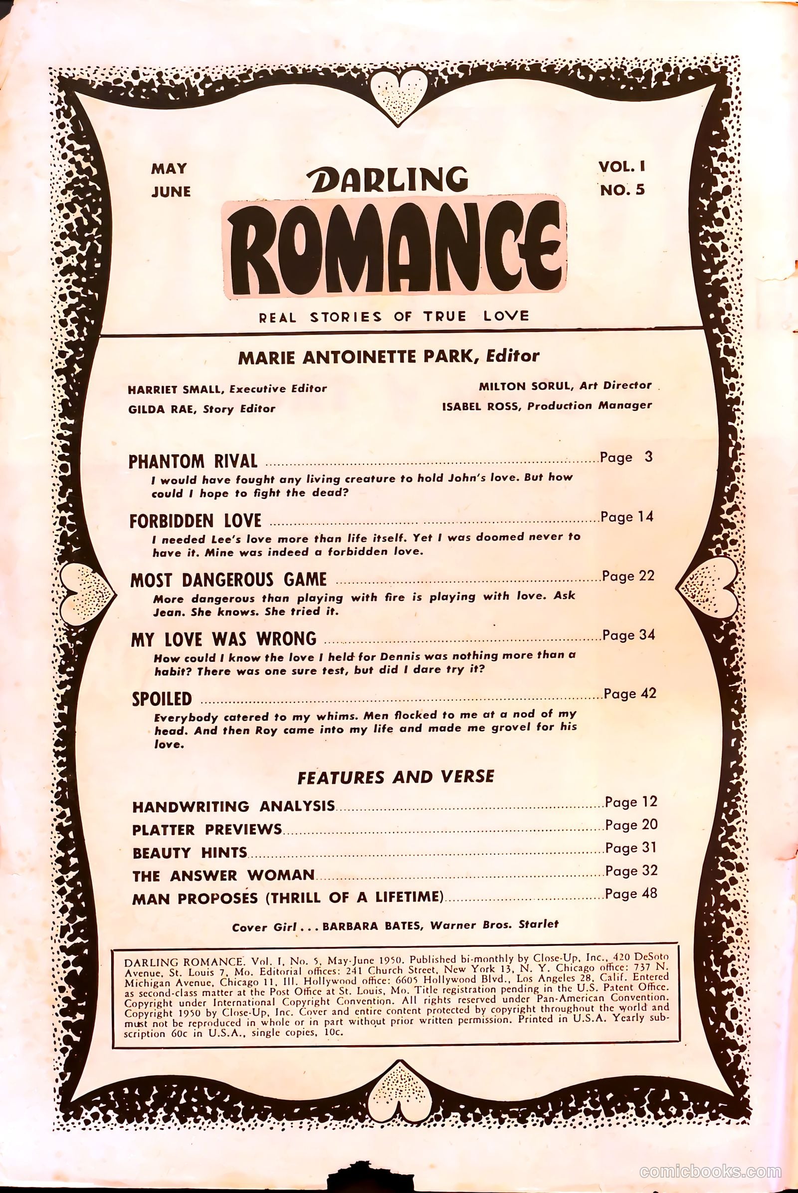 Darling Romance #5 — page 2 of 52