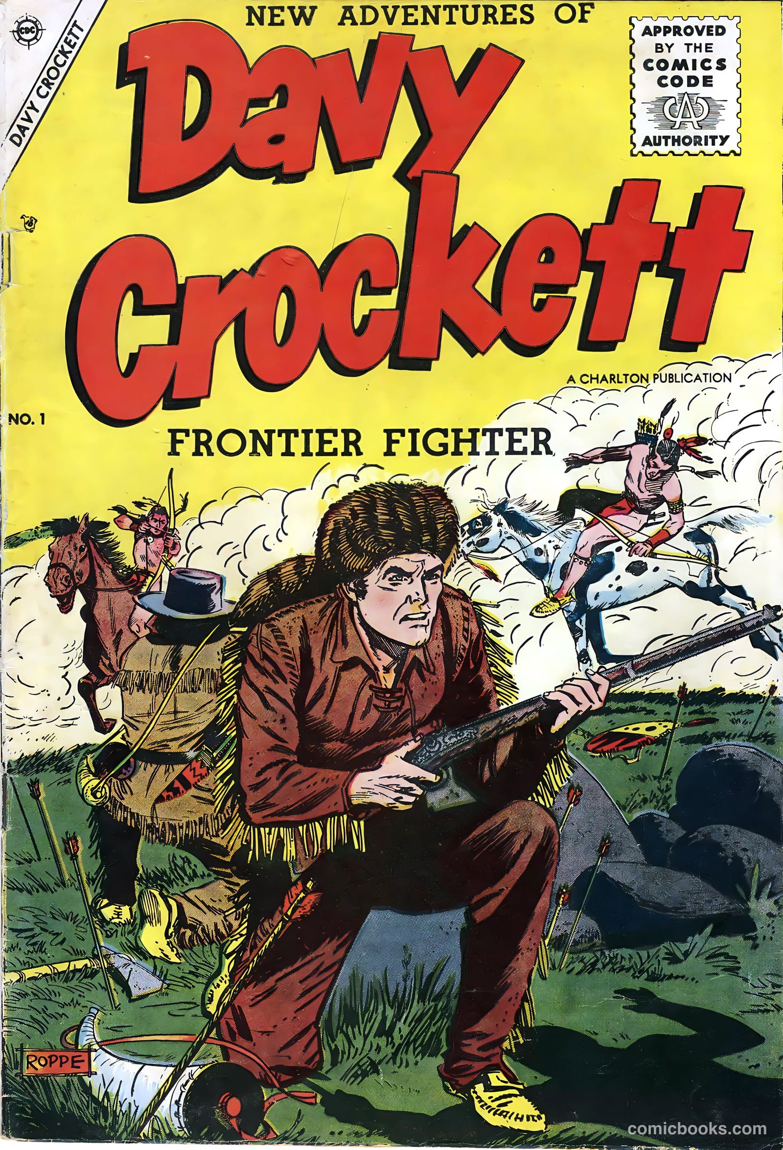 Davy Crockett #1 — page 1 of 36