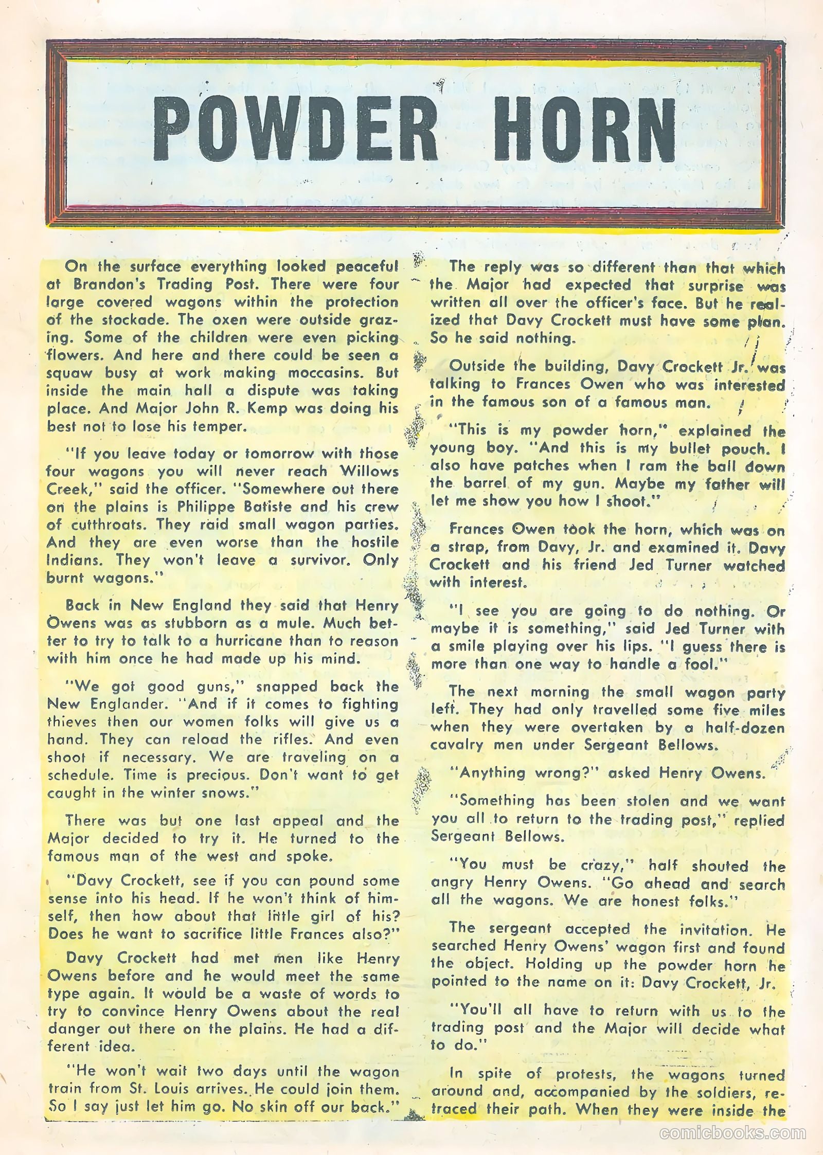 Davy Crockett #2 — page 19 of 36